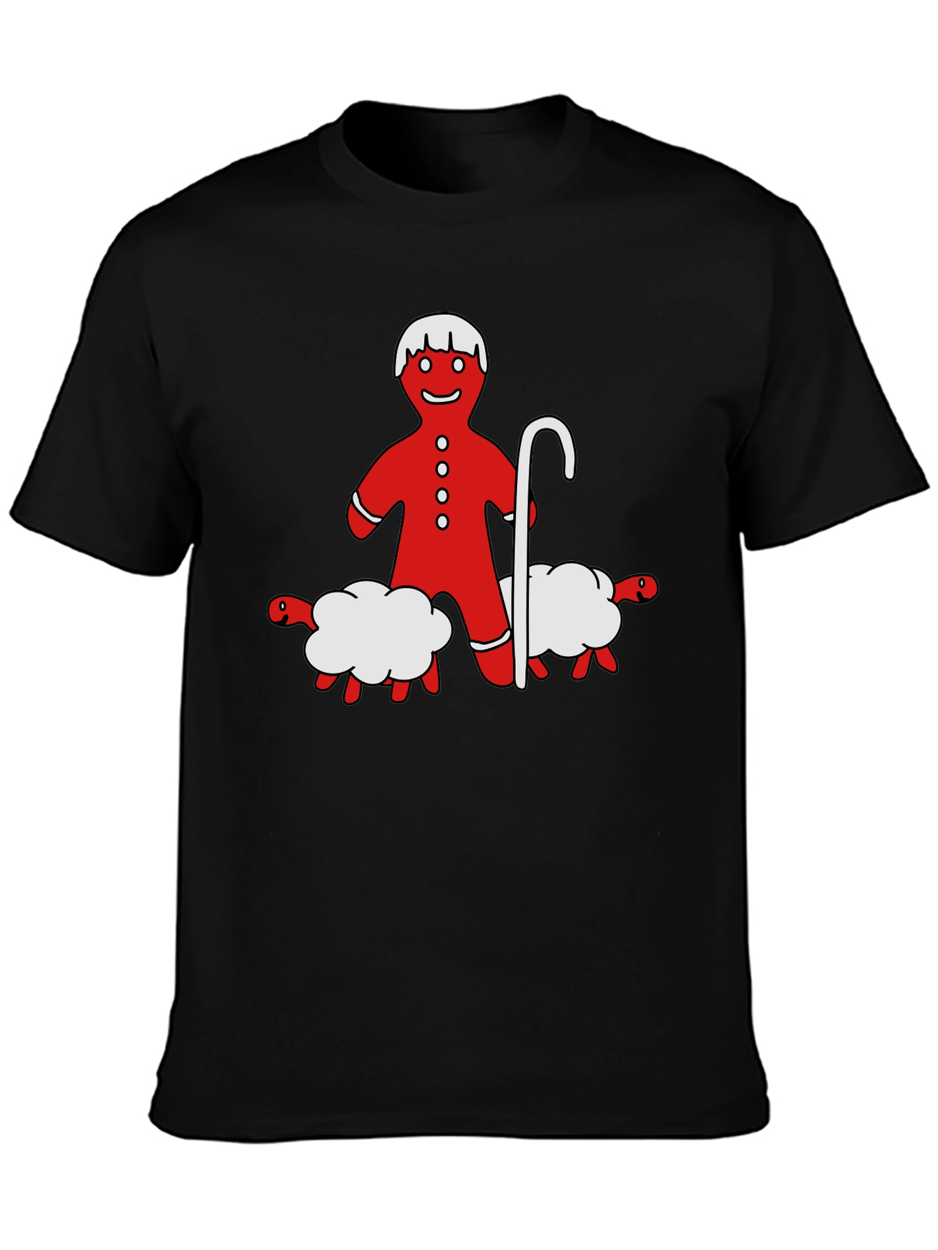 Gingerbread Shepherd T-Shirt - Holiday Funny Tee