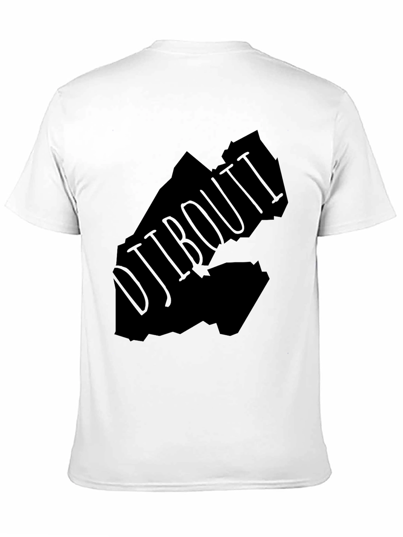Djibouti Map T-Shirt - Black Graphic Tee