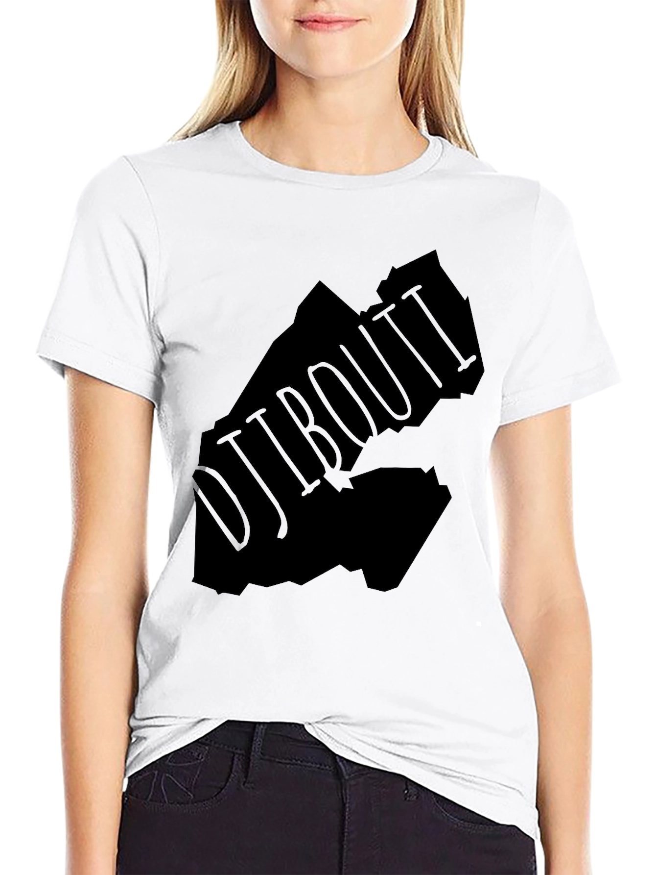 Djibouti Map T-Shirt - Black Graphic Tee