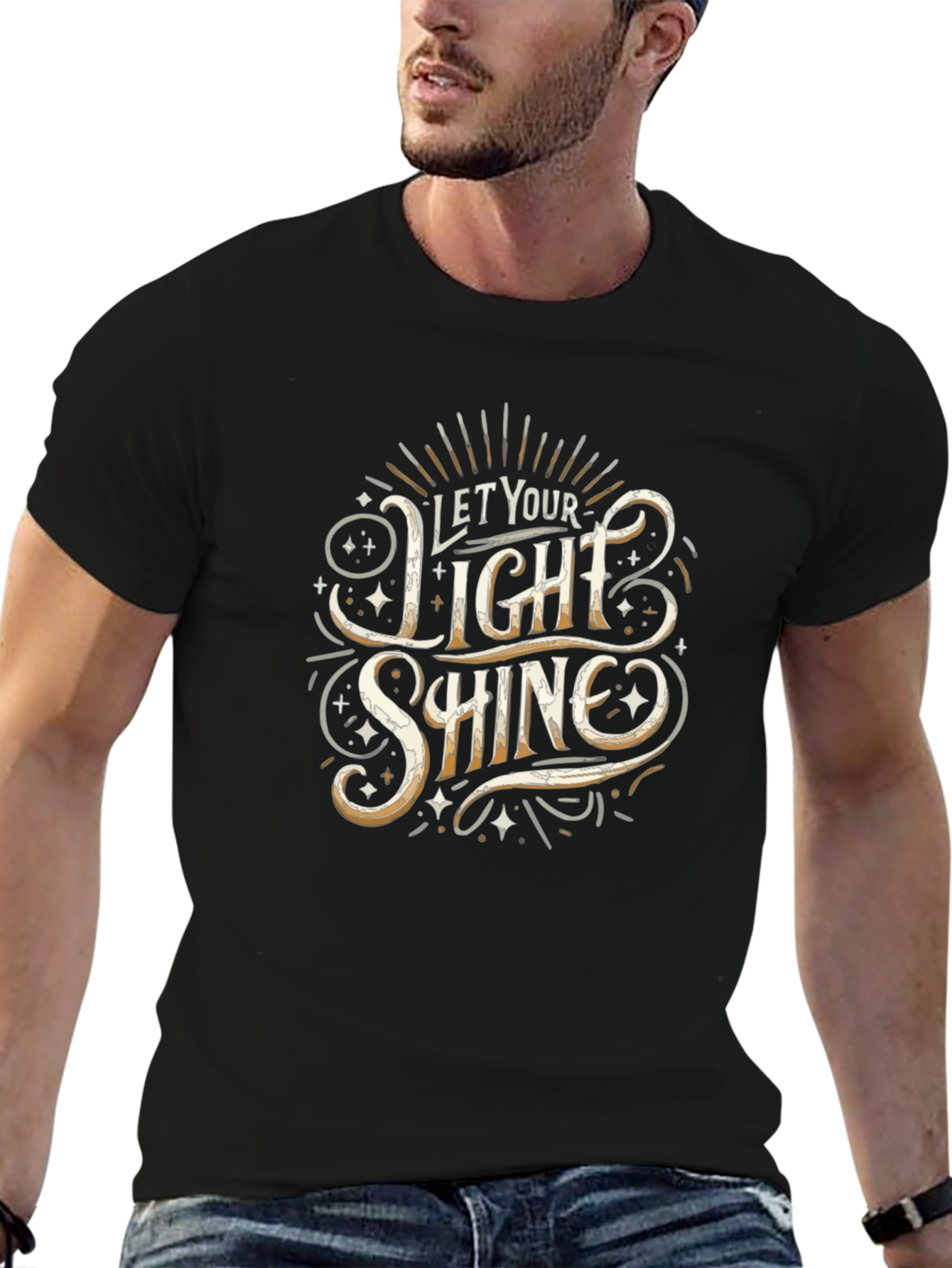 Let Your Light Shine Graphic T-Shirt