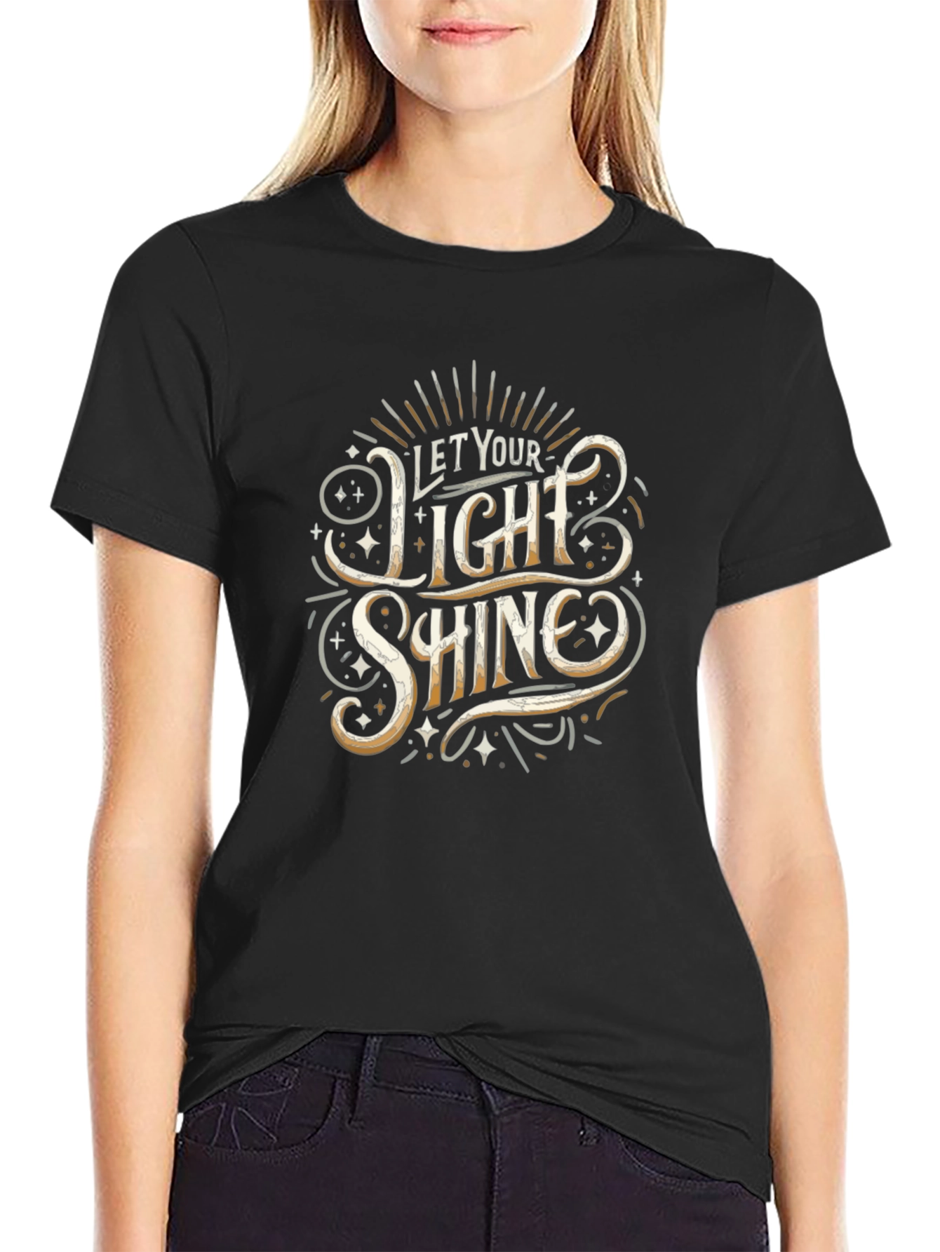 Let Your Light Shine Graphic T-Shirt