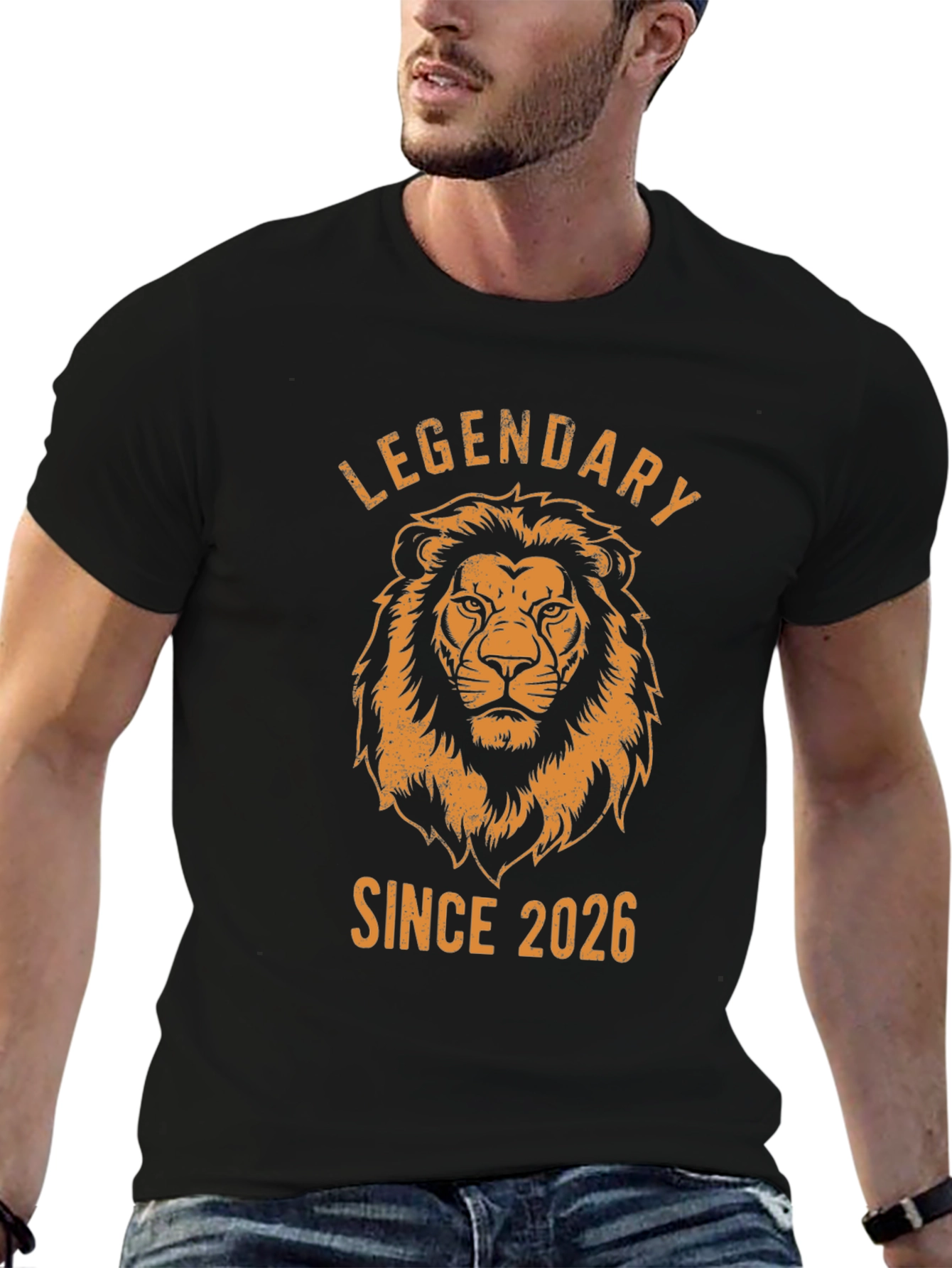 Legendary Since 2026 Lion Graphic Tee