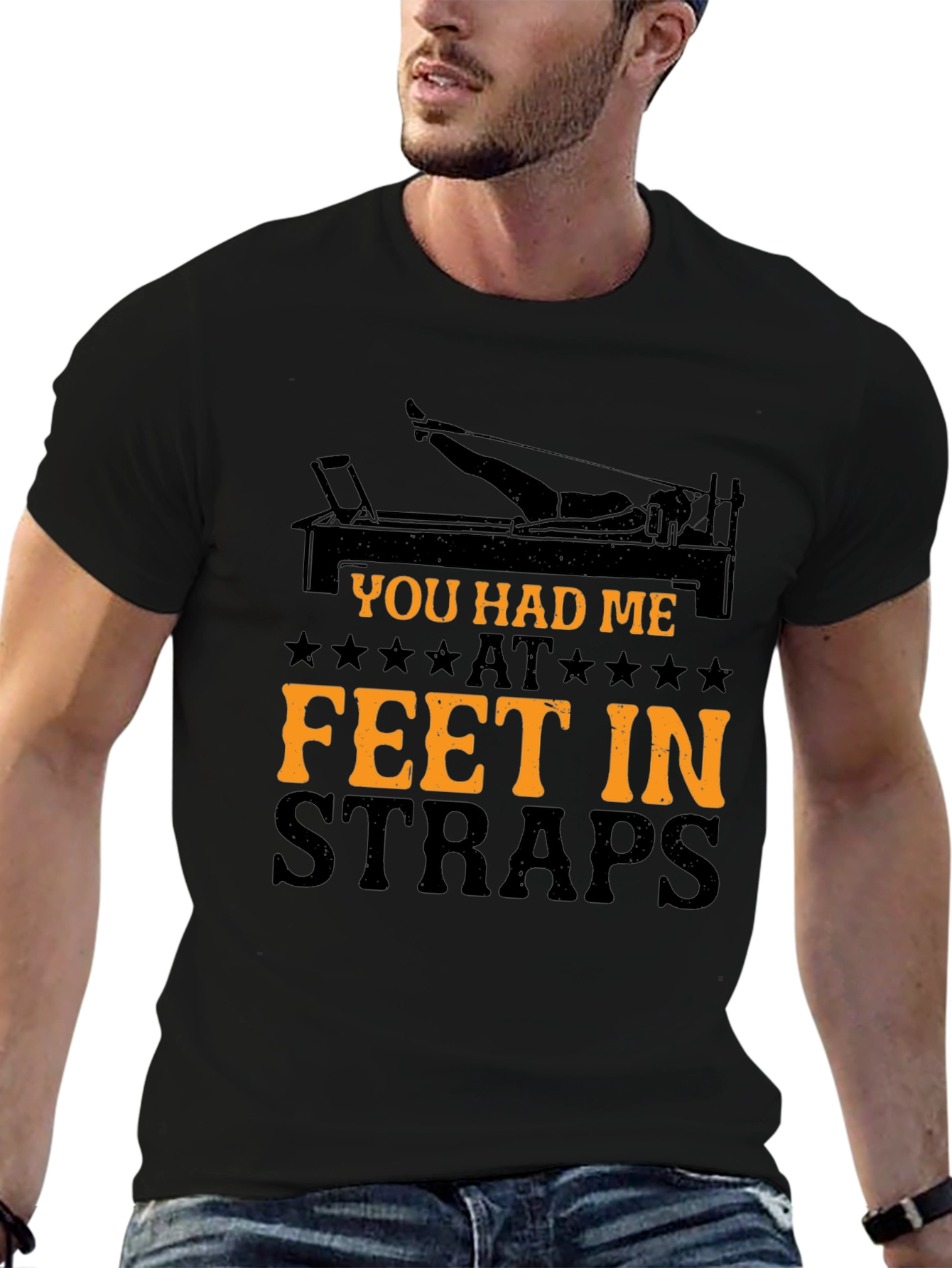 Pilates Lovers T-Shirt - Feet In Straps