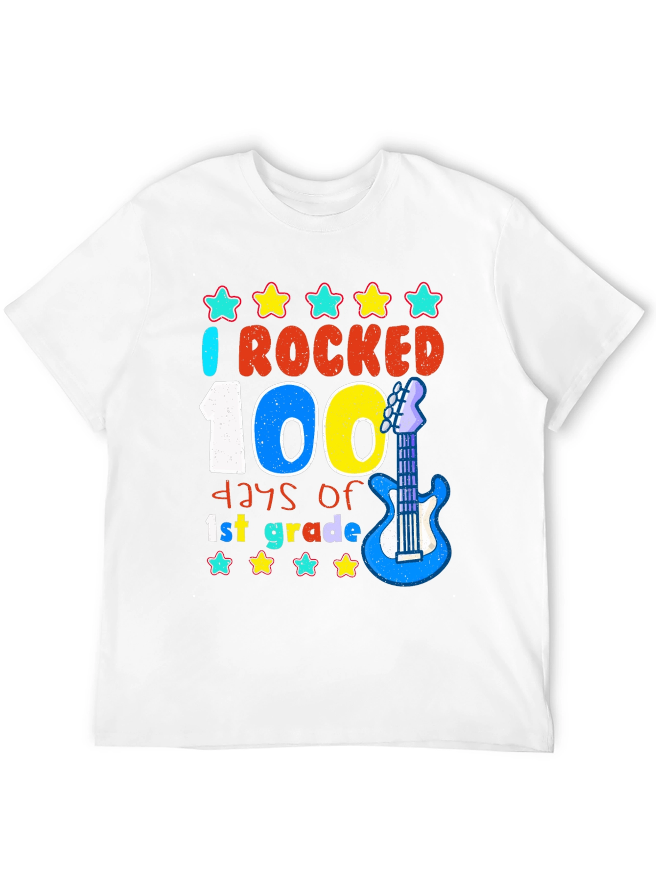 Rocked 100 Days of 1st Grade T-Shirt