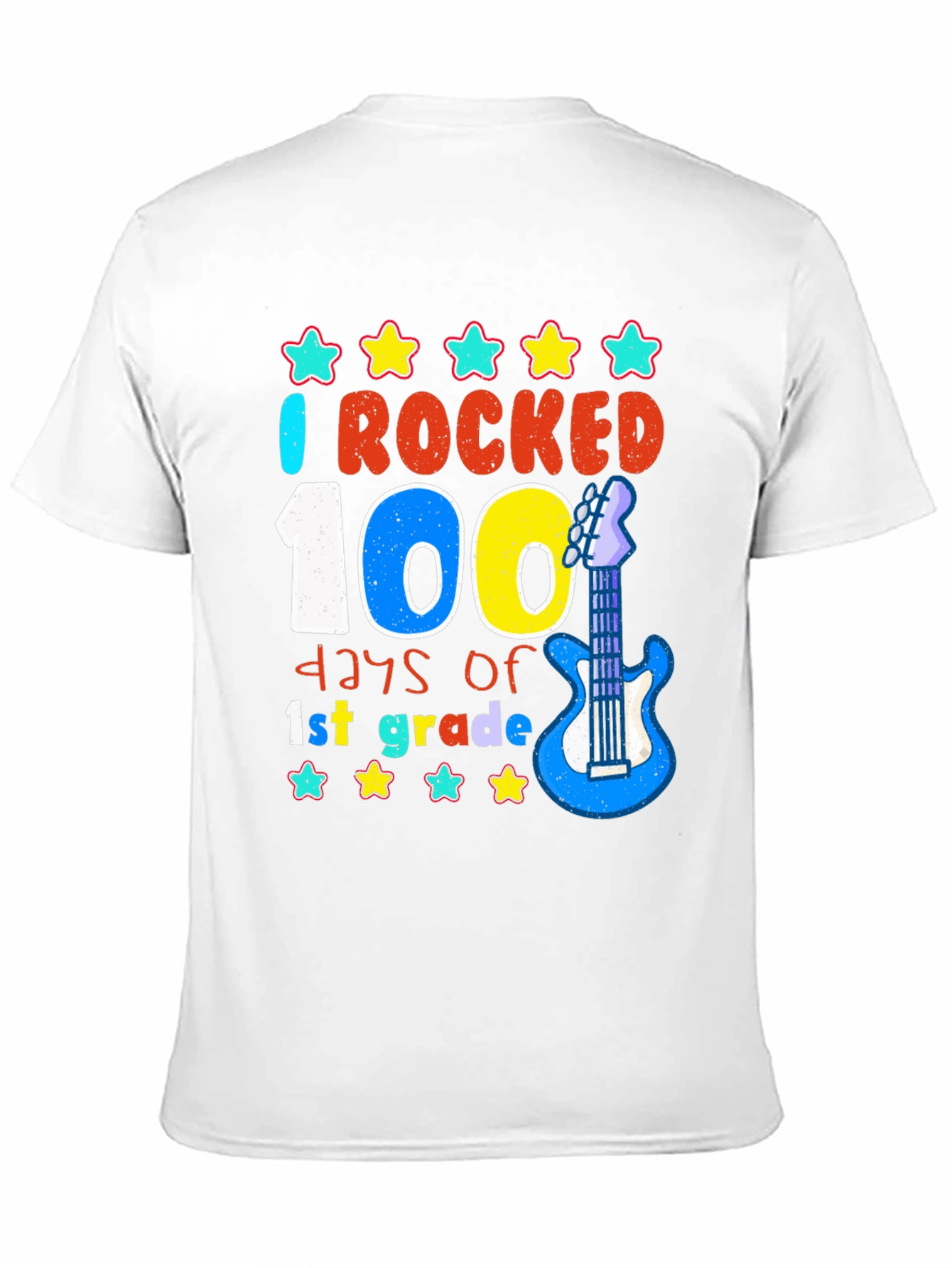 Rocked 100 Days of 1st Grade T-Shirt