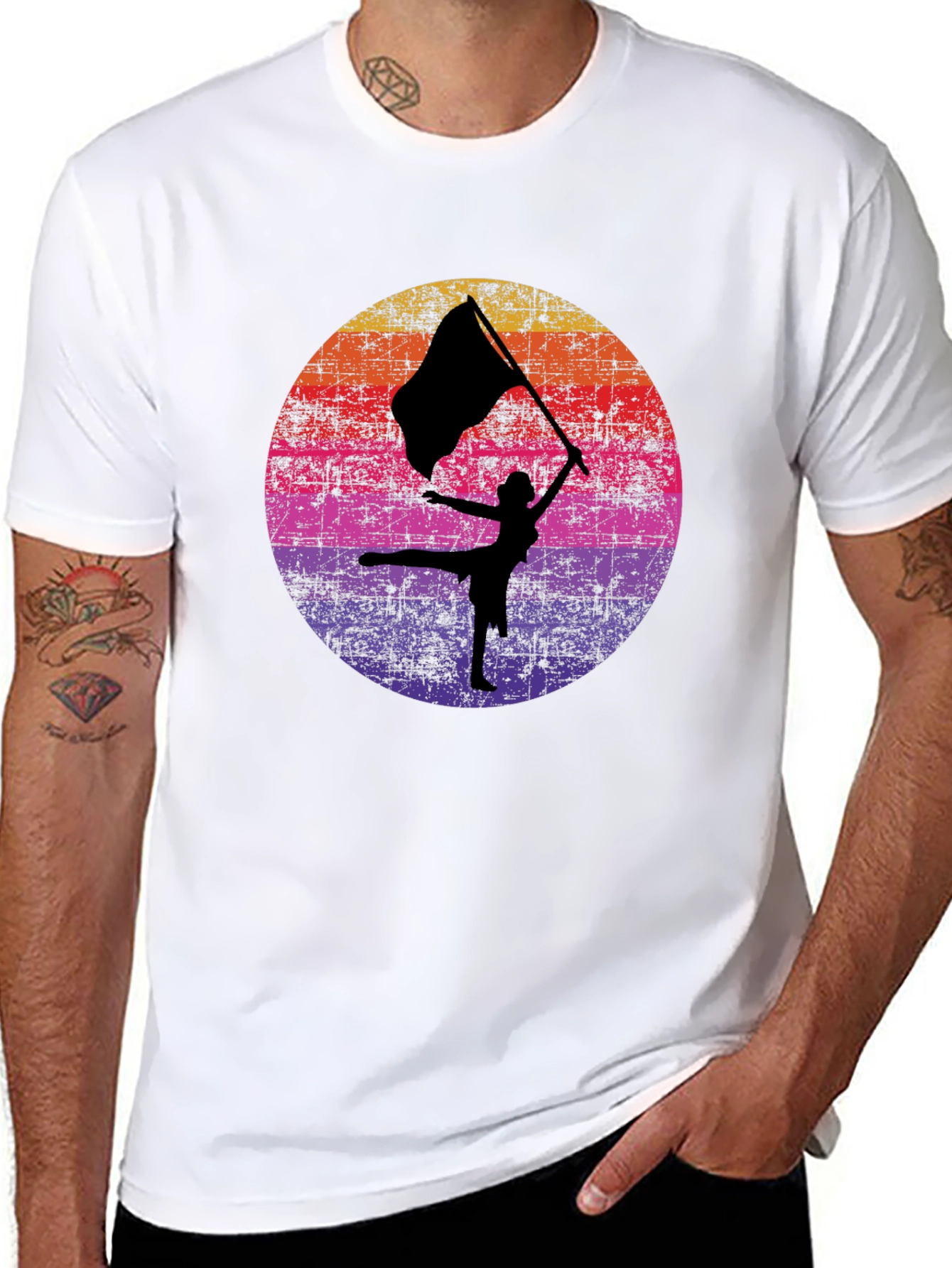 Color Guard Silhouette T-Shirt