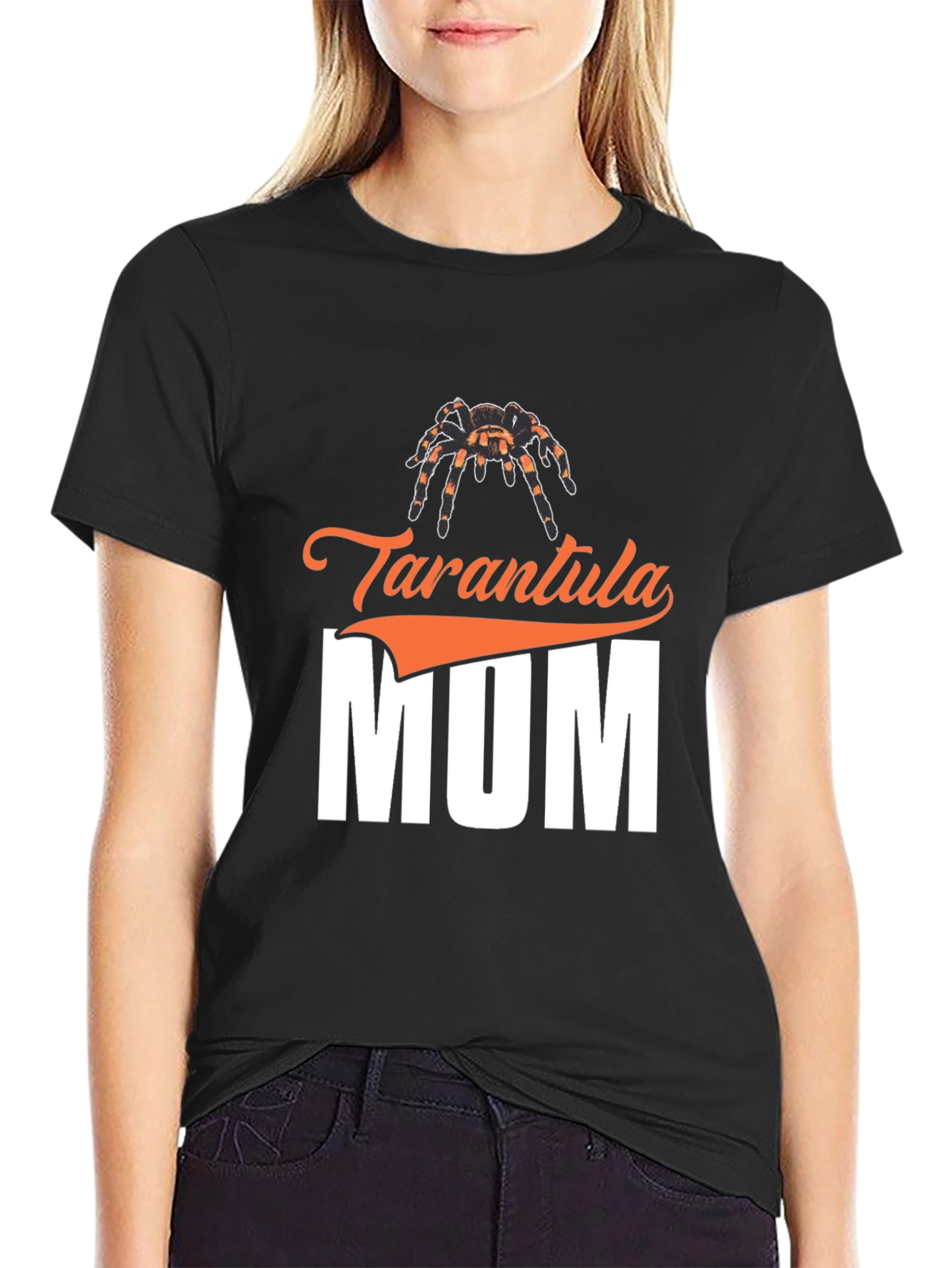 Tarantula Mom Graphic T-Shirt - Arachnid Lover Tee