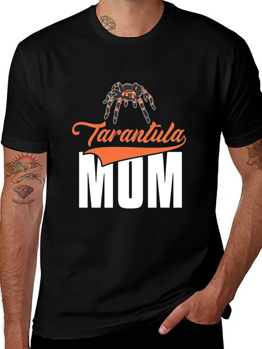 Tarantula Mom Graphic T-Shirt - Arachnid Lover Tee