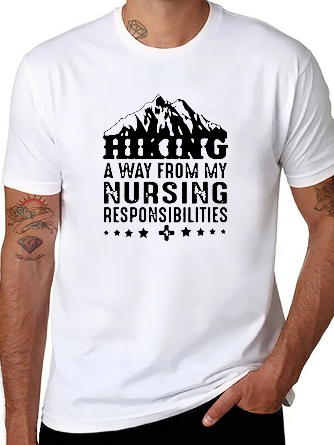 Hiking Nursing Responsibilities T-Shirt