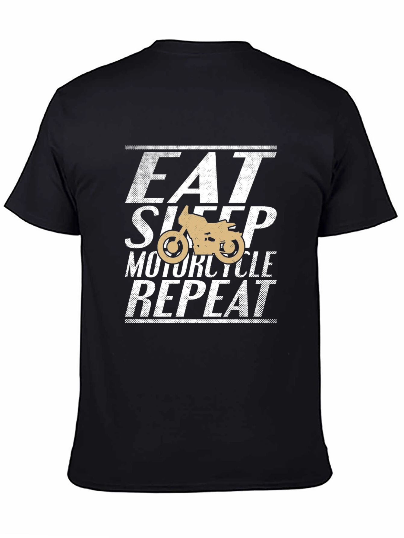 Eat Sleep Motorcycle Repeat Graphic T-Shirt