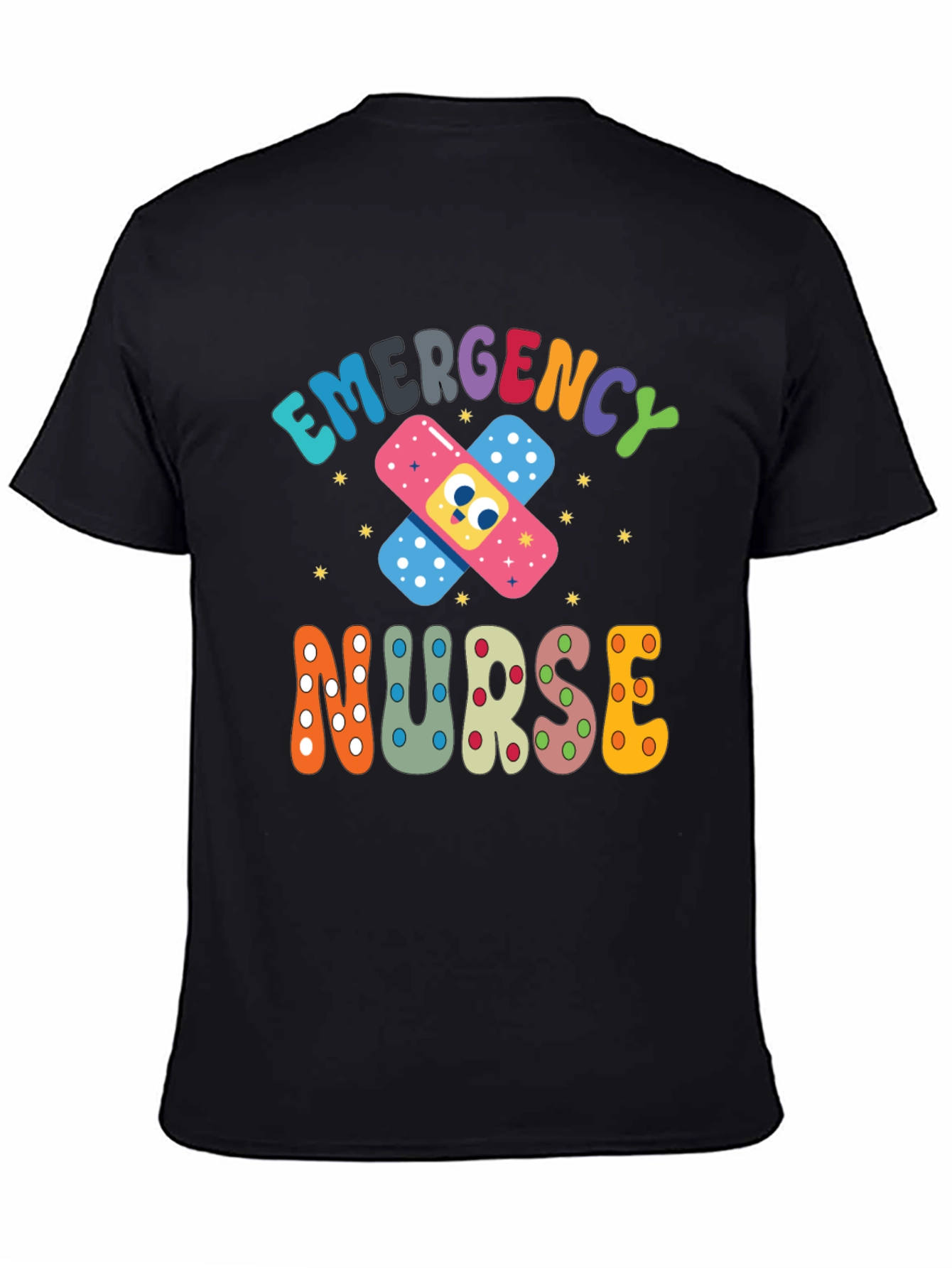 Emergency Nurse T-Shirt - Funny Bandage Design