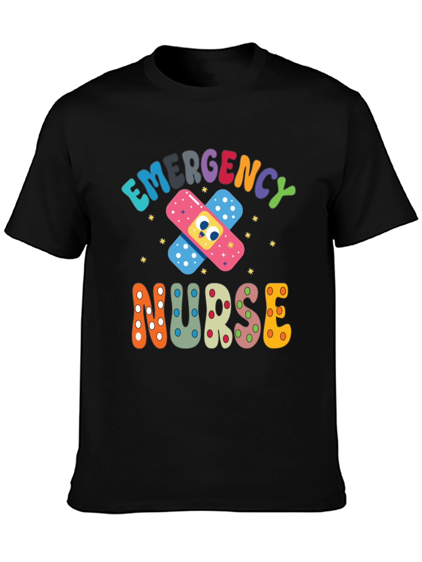 Emergency Nurse T-Shirt - Funny Bandage Design