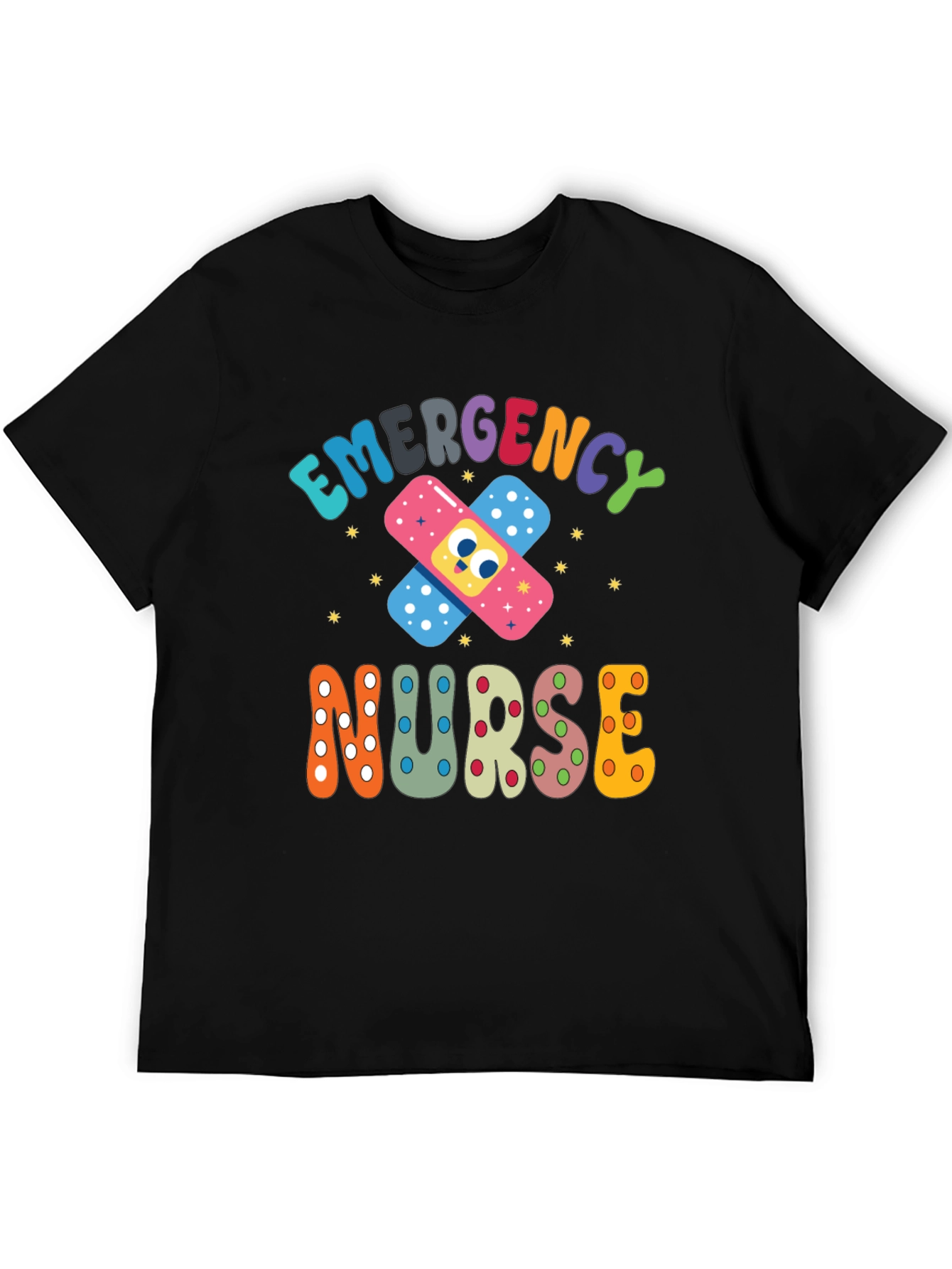 Emergency Nurse T-Shirt - Funny Bandage Design