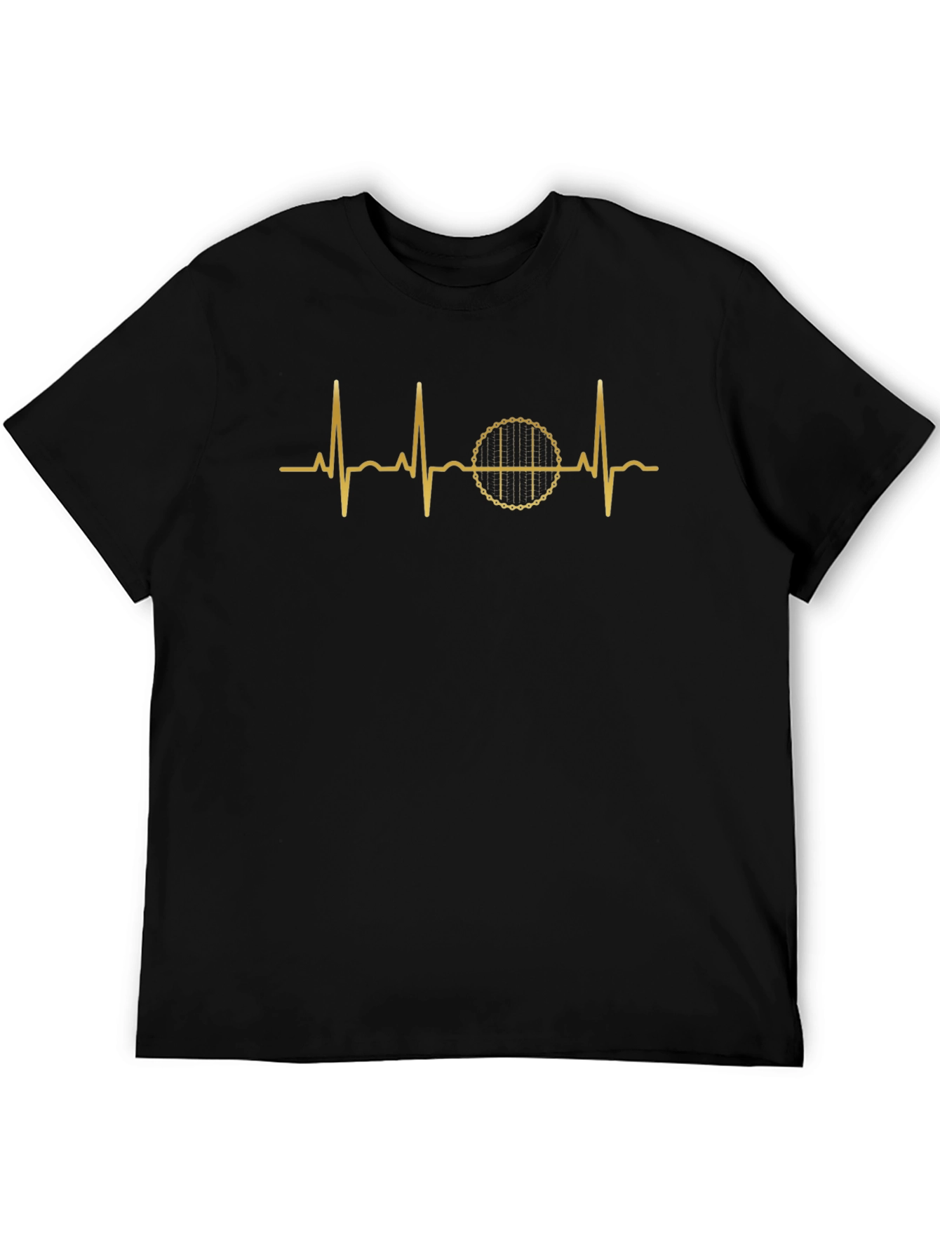 Cycling Heartbeat T-Shirt - Ride Your Passion!