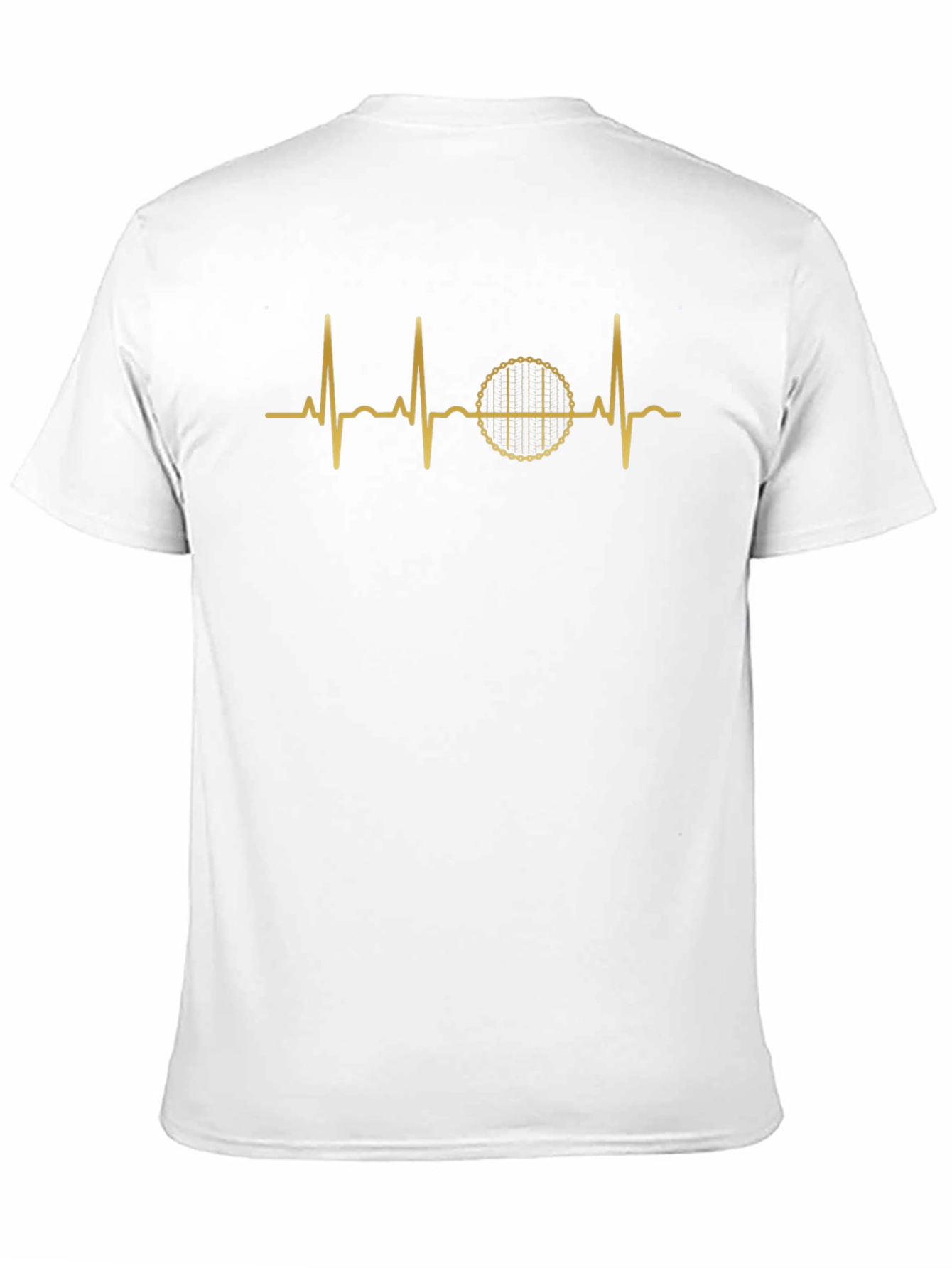 Cycling Heartbeat T-Shirt - Ride Your Passion!