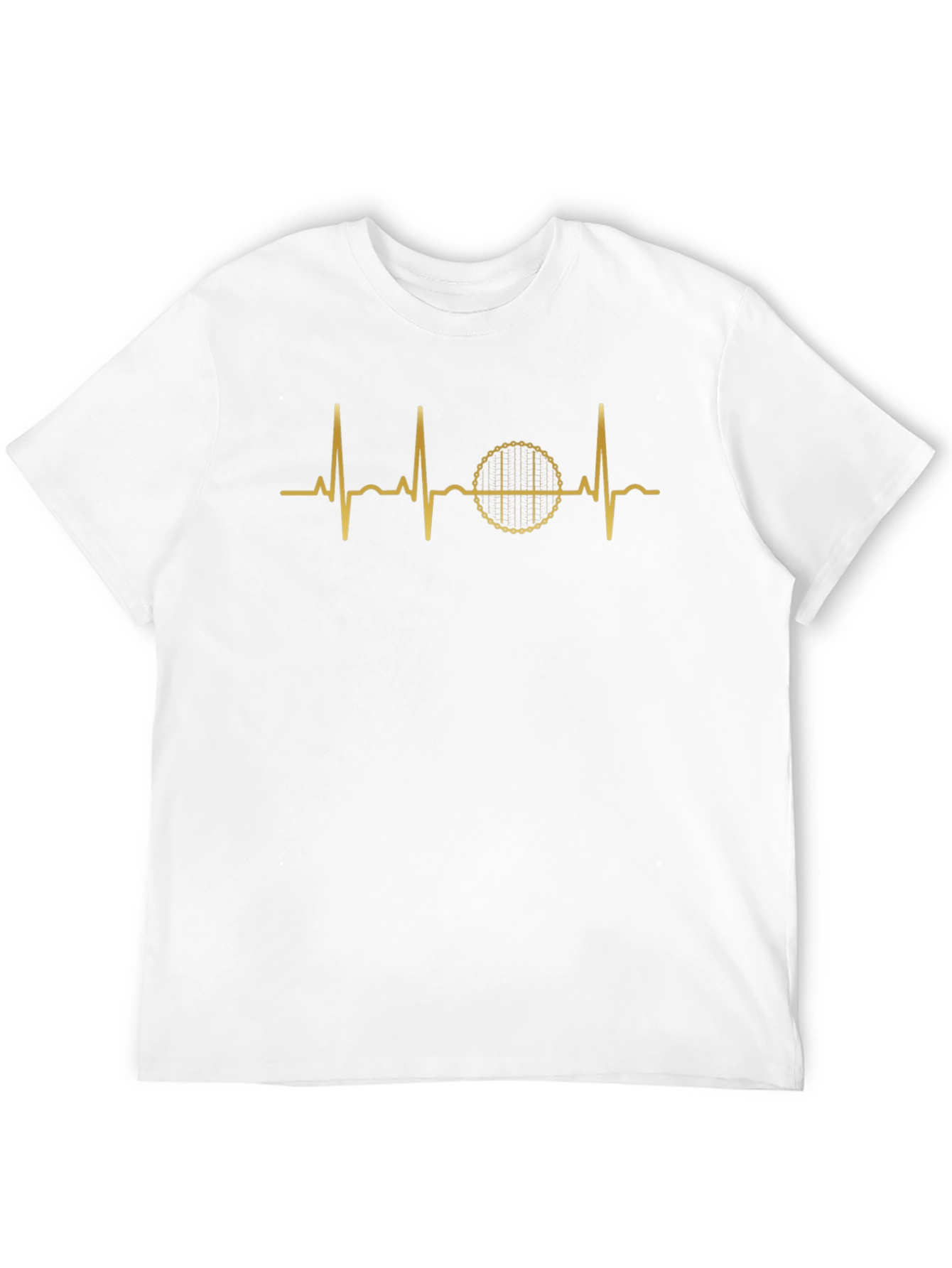 Cycling Heartbeat T-Shirt - Ride Your Passion!