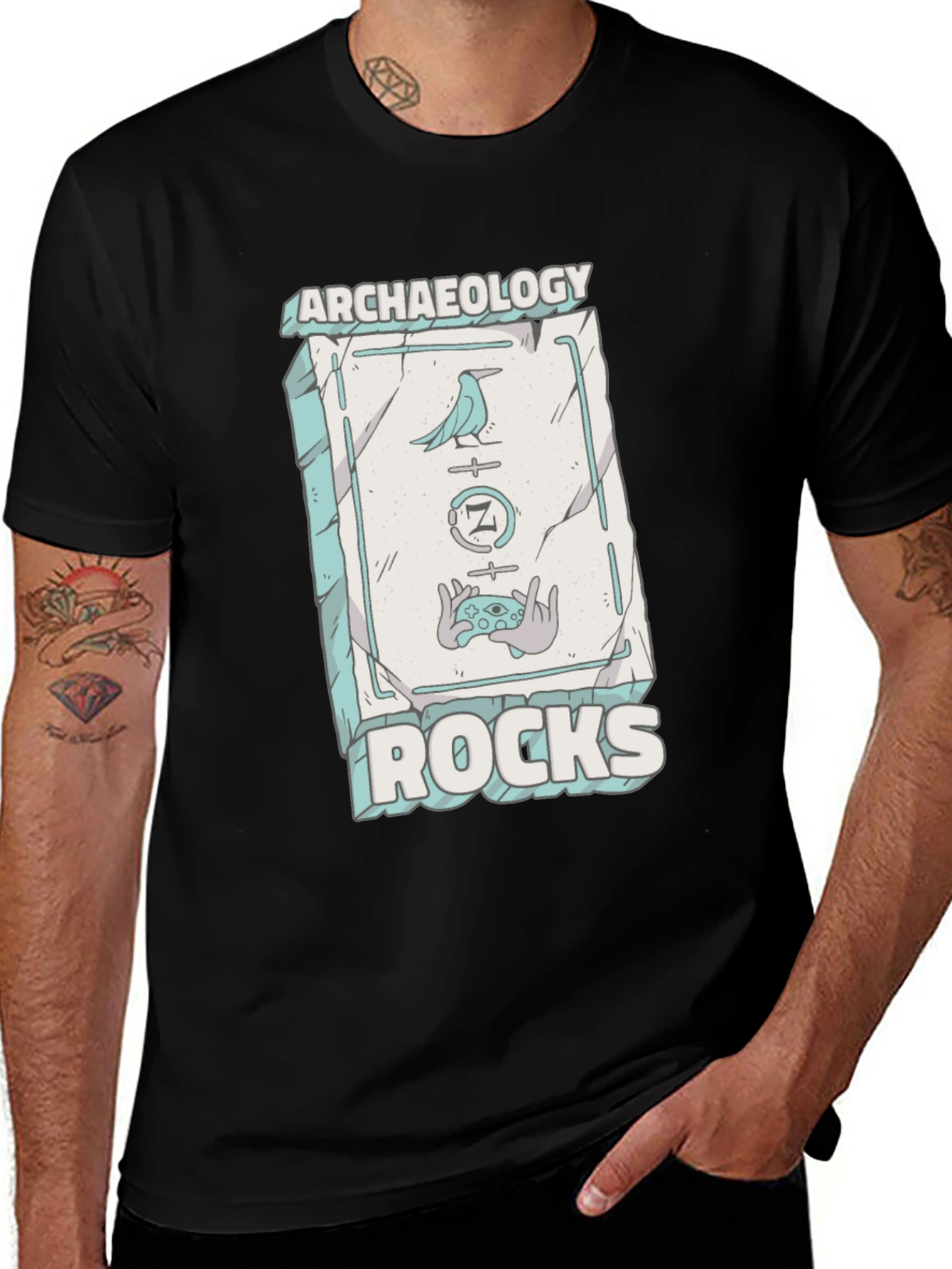 Archaeology Rocks Graphic Tee -  Unique Print
