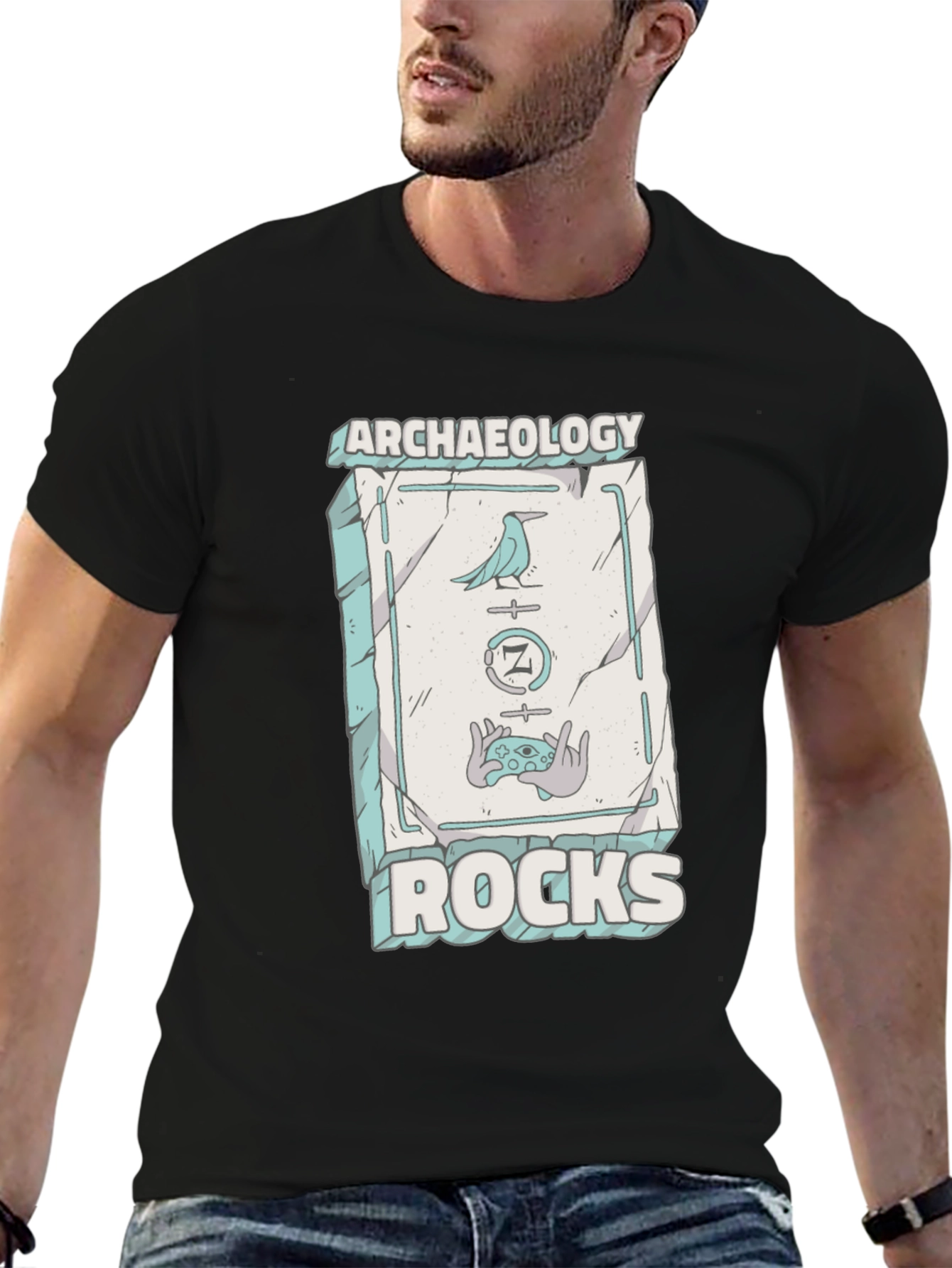 Archaeology Rocks Graphic Tee -  Unique Print