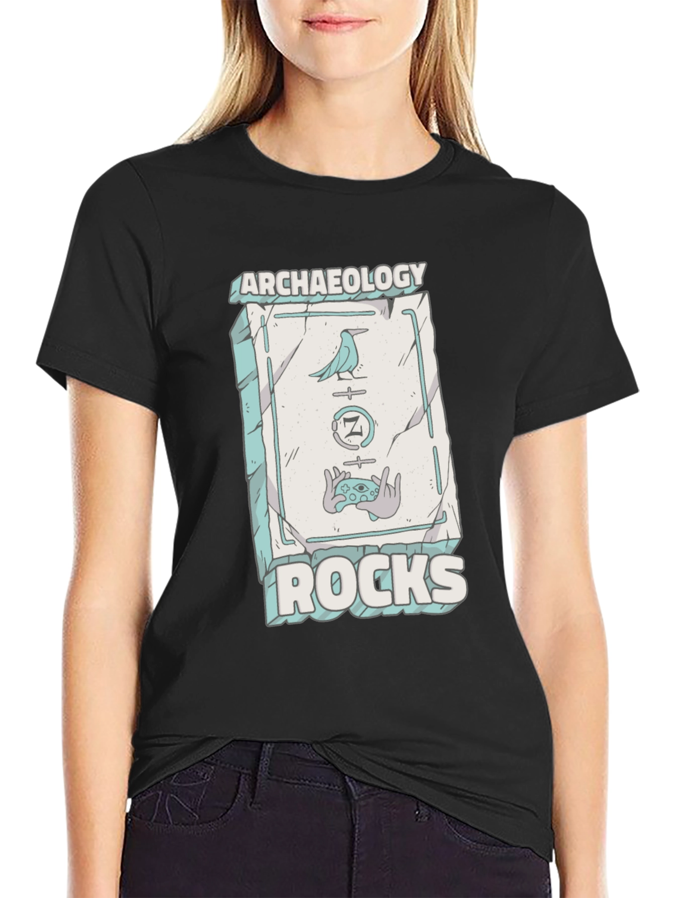 Archaeology Rocks Graphic Tee -  Unique Print