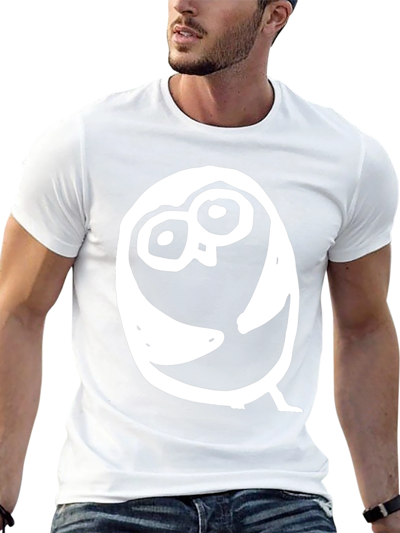 Cool Owl Graphic Black T-Shirt