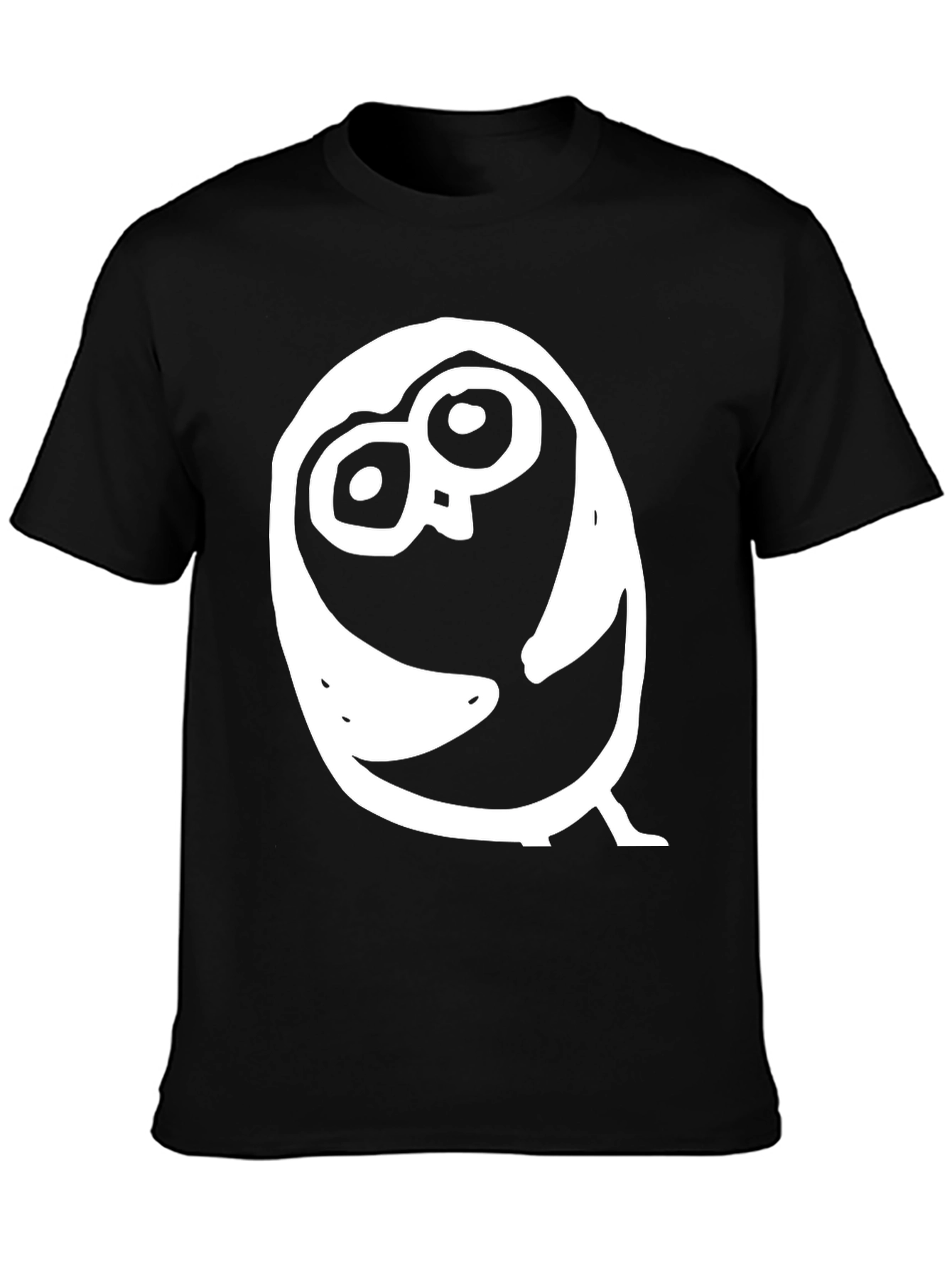 Cool Owl Graphic Black T-Shirt