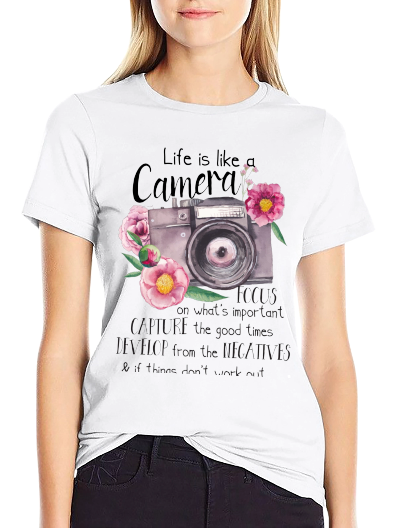 Life is Like a Camera Graphic Tee