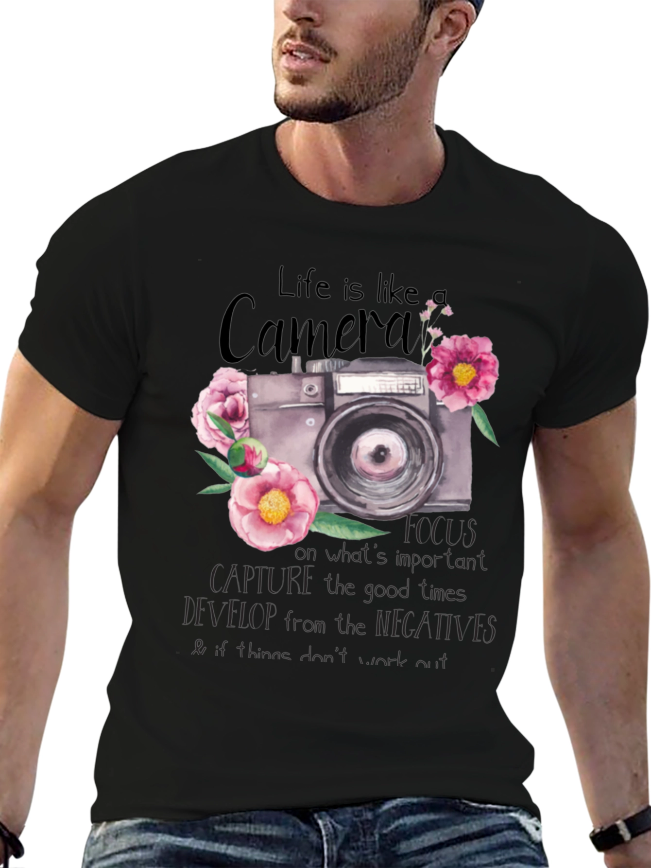 Life is Like a Camera Graphic Tee