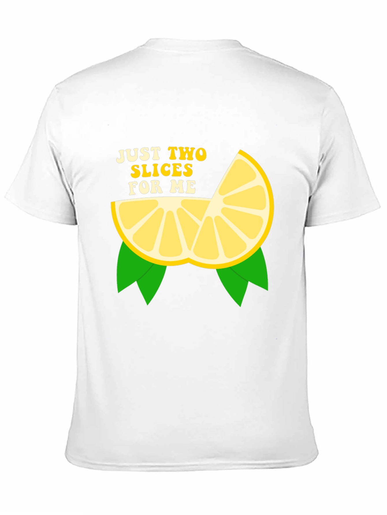 Just Two Slices T-Shirt -  Lemon Graphic Tee