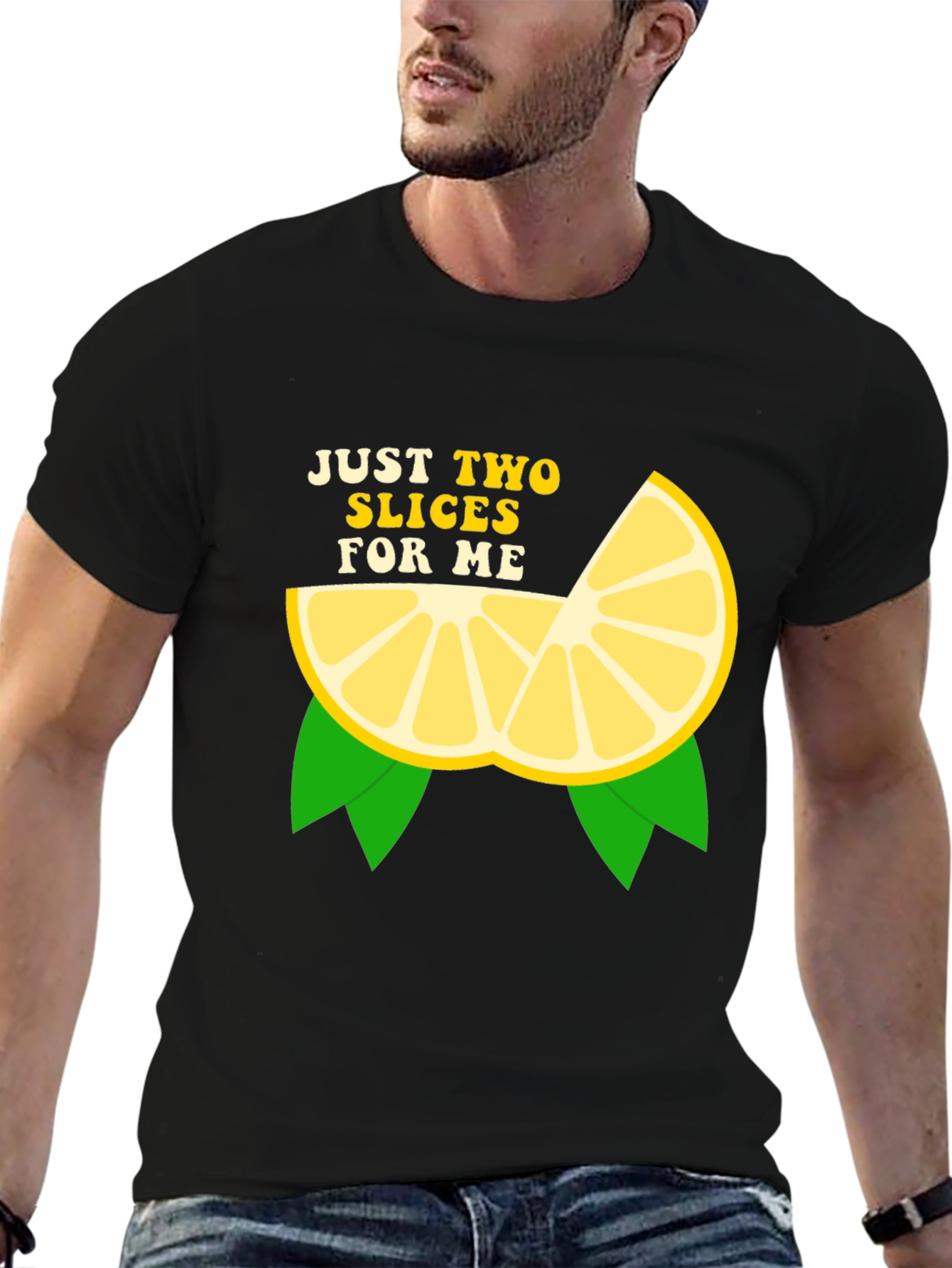 Just Two Slices T-Shirt -  Lemon Graphic Tee