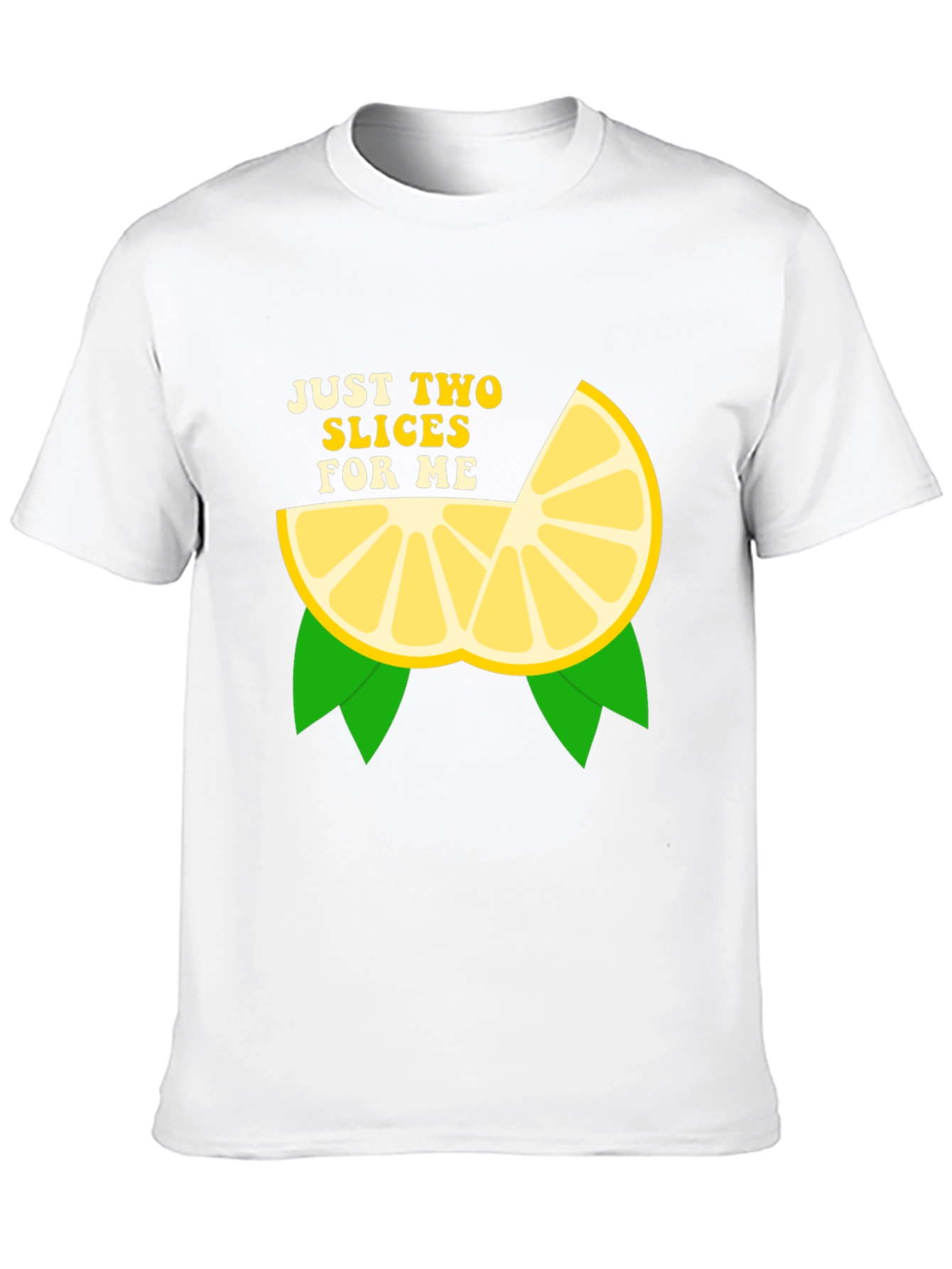 Just Two Slices T-Shirt -  Lemon Graphic Tee