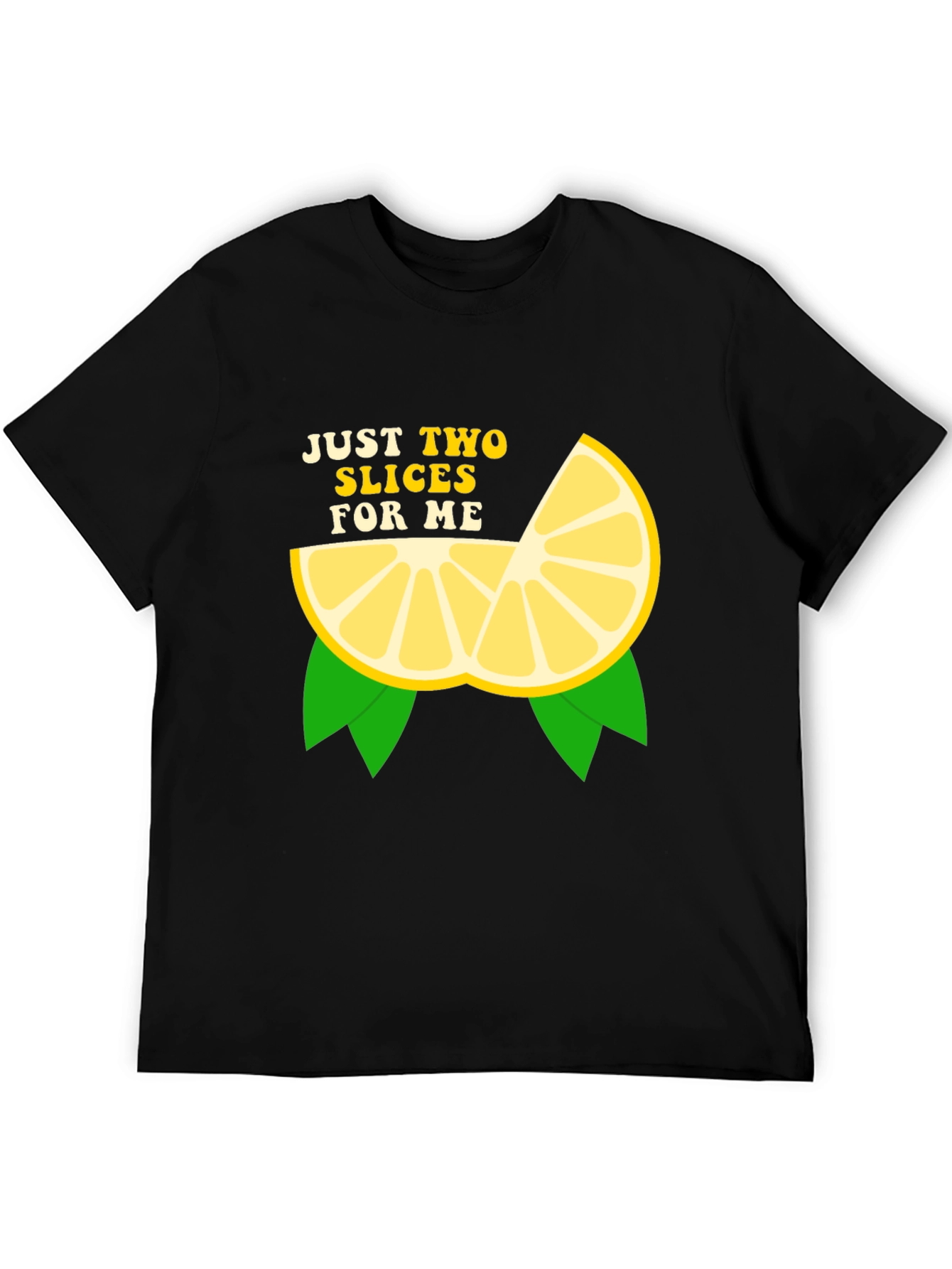Just Two Slices T-Shirt -  Lemon Graphic Tee