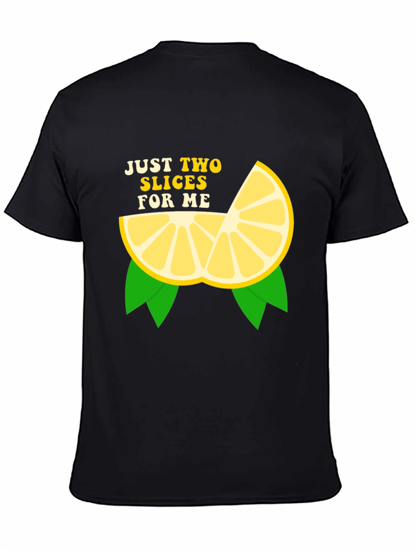 Just Two Slices T-Shirt -  Lemon Graphic Tee