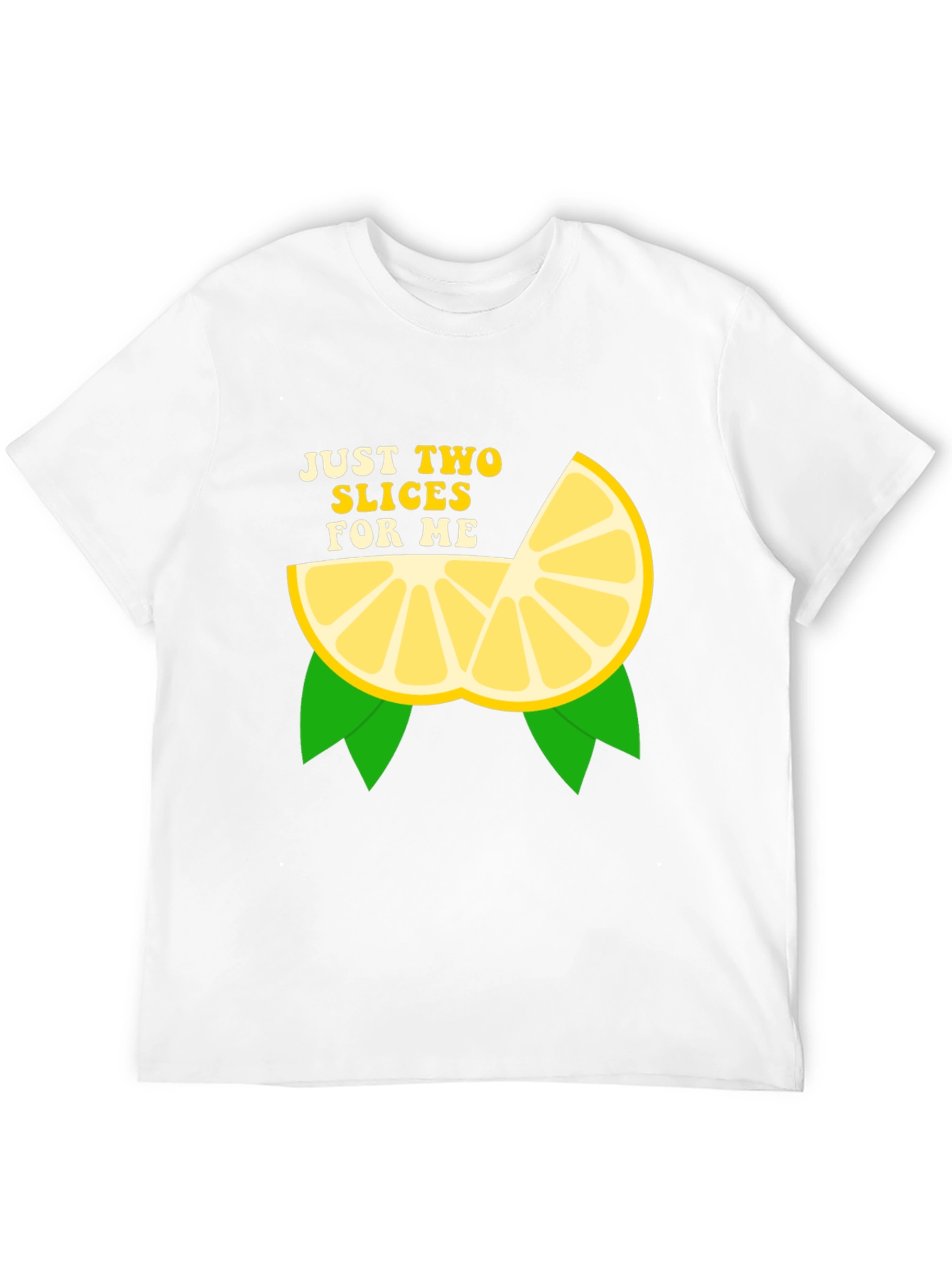 Just Two Slices T-Shirt -  Lemon Graphic Tee