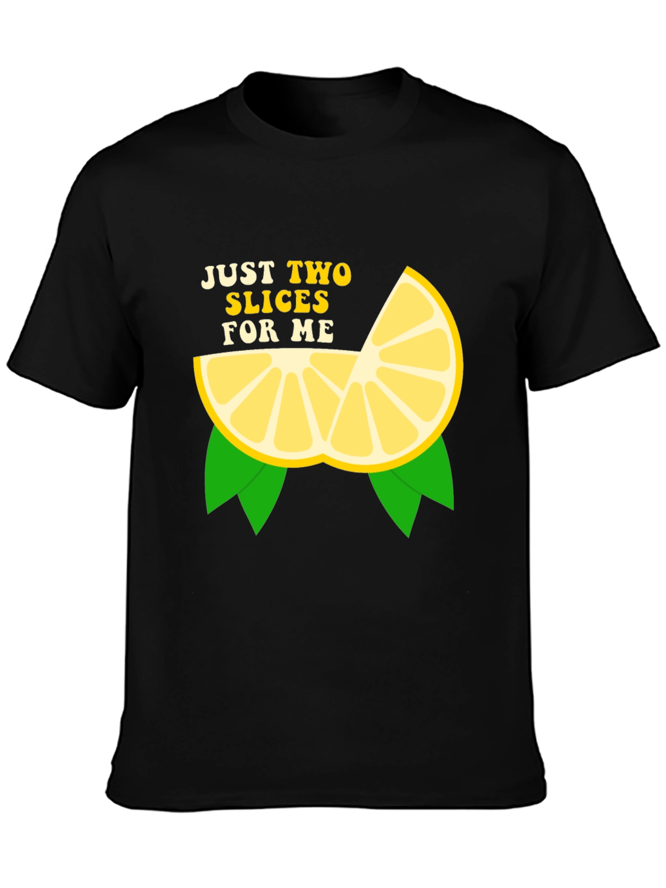 Just Two Slices T-Shirt -  Lemon Graphic Tee