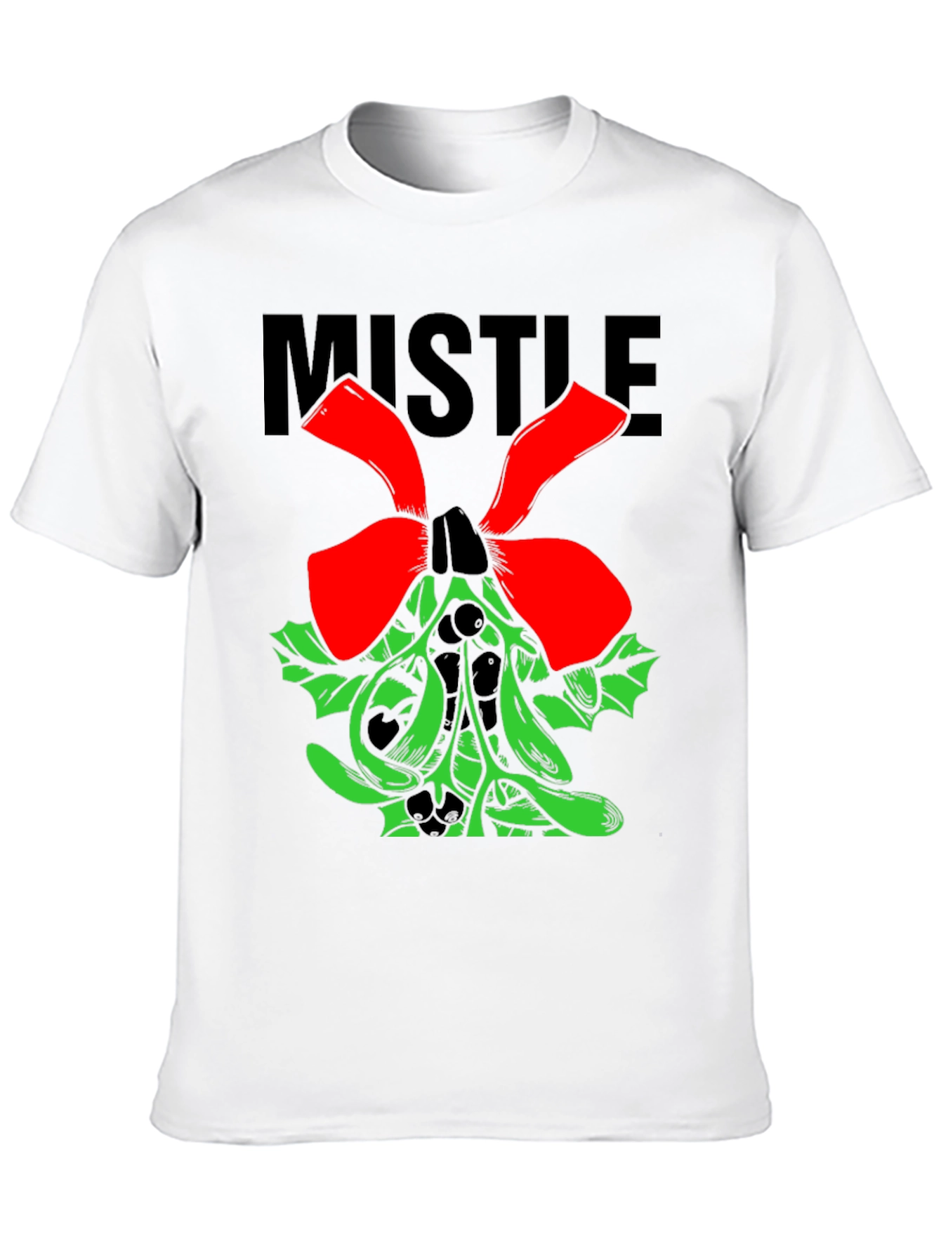 Mistletoe Holiday T-Shirt - Festive Christmas Tee
