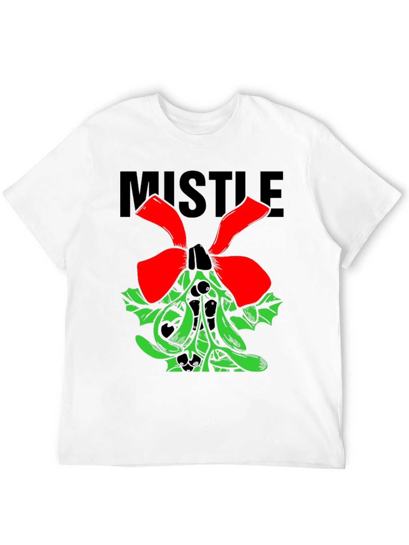 Mistletoe Holiday T-Shirt - Festive Christmas Tee