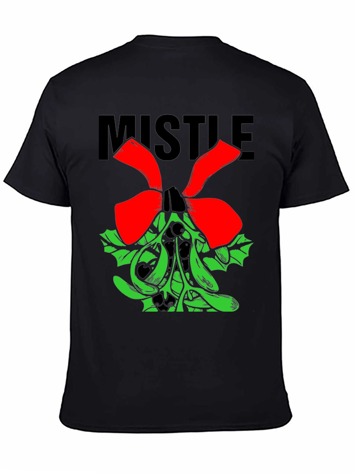 Mistletoe Holiday T-Shirt - Festive Christmas Tee