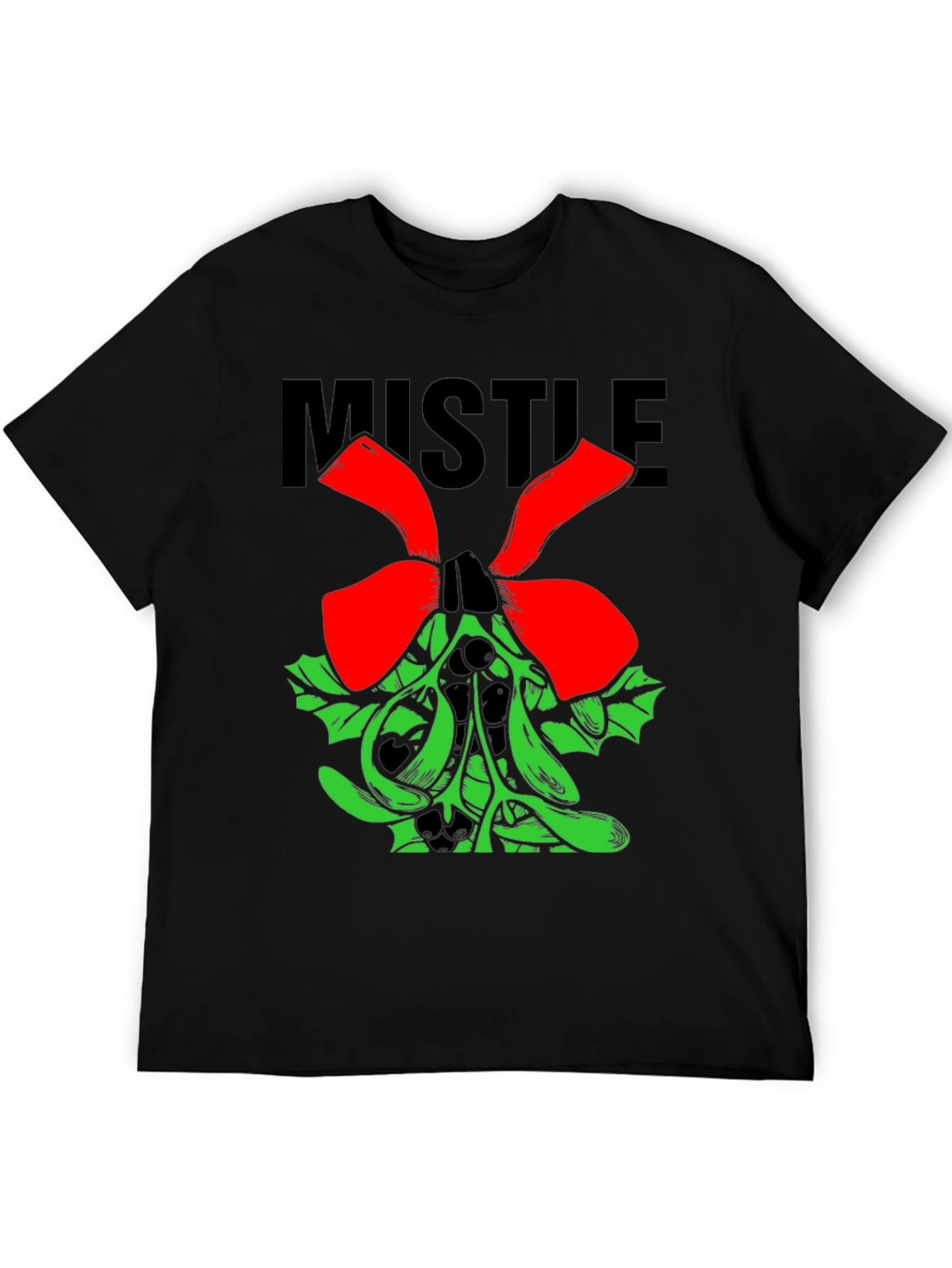 Mistletoe Holiday T-Shirt - Festive Christmas Tee