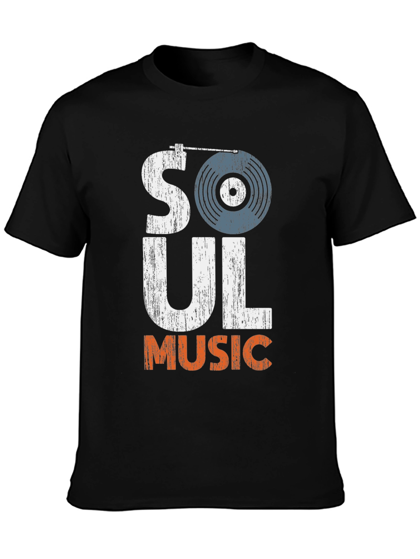 Soul Music Graphic Tee - Black T-Shirt