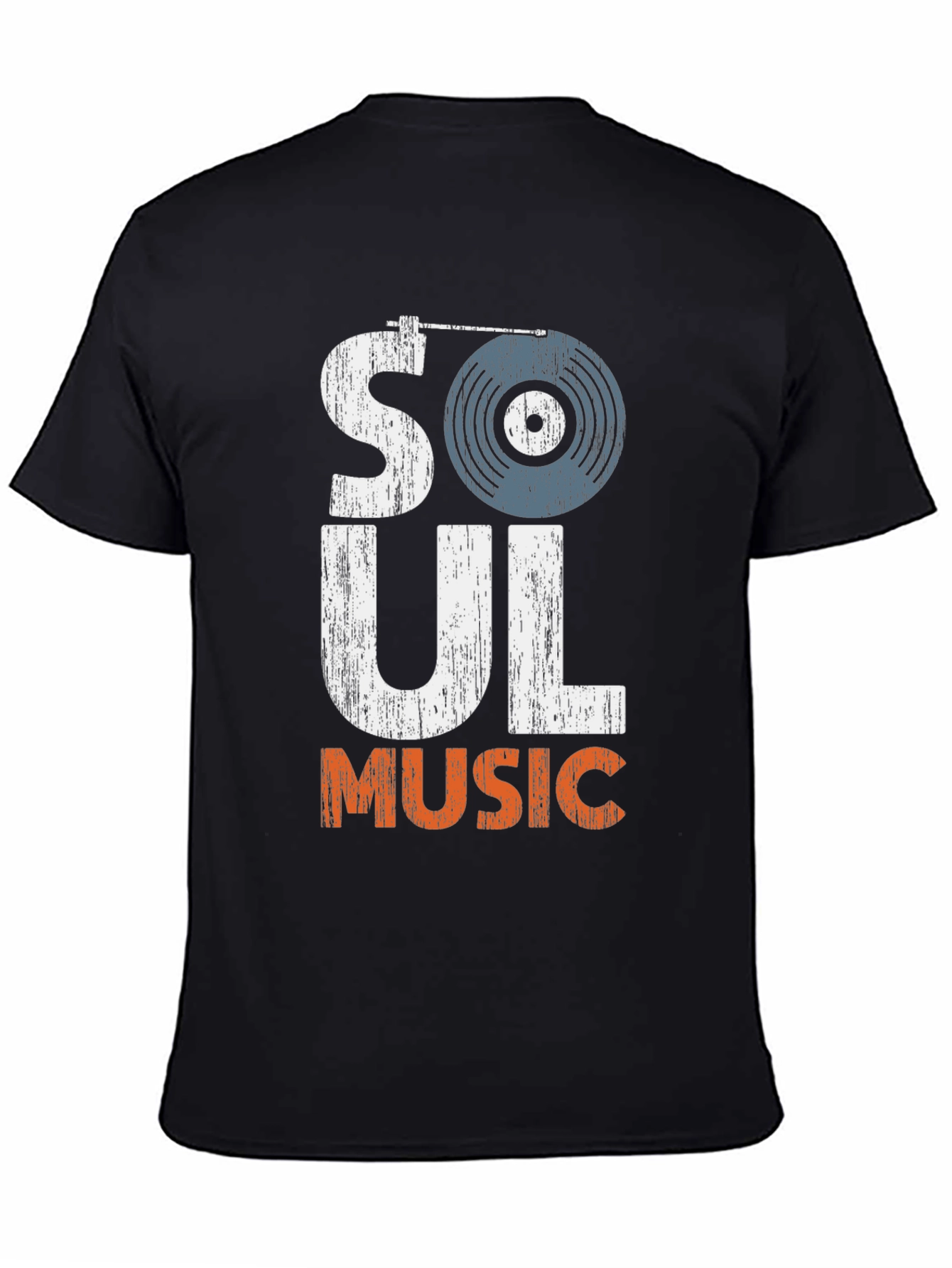 Soul Music Graphic Tee - Black T-Shirt