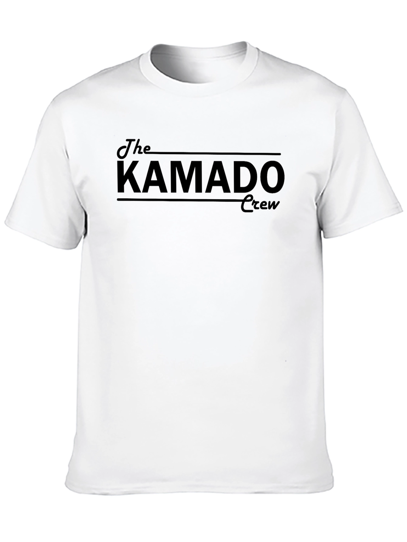 The Kamado Crew Graphic T-Shirt - Black