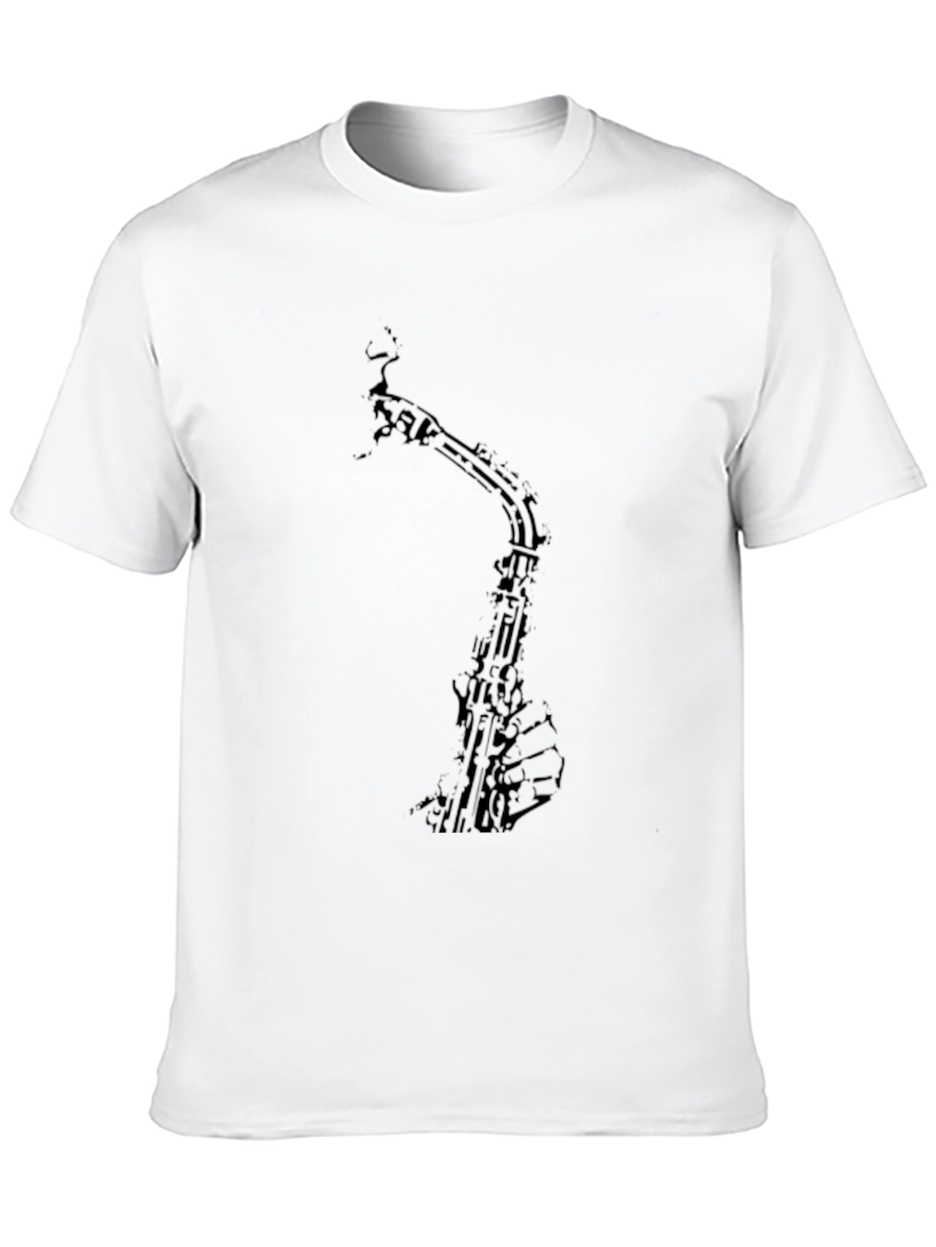 Saxophone Graphic T-Shirt - Music Lover Tee