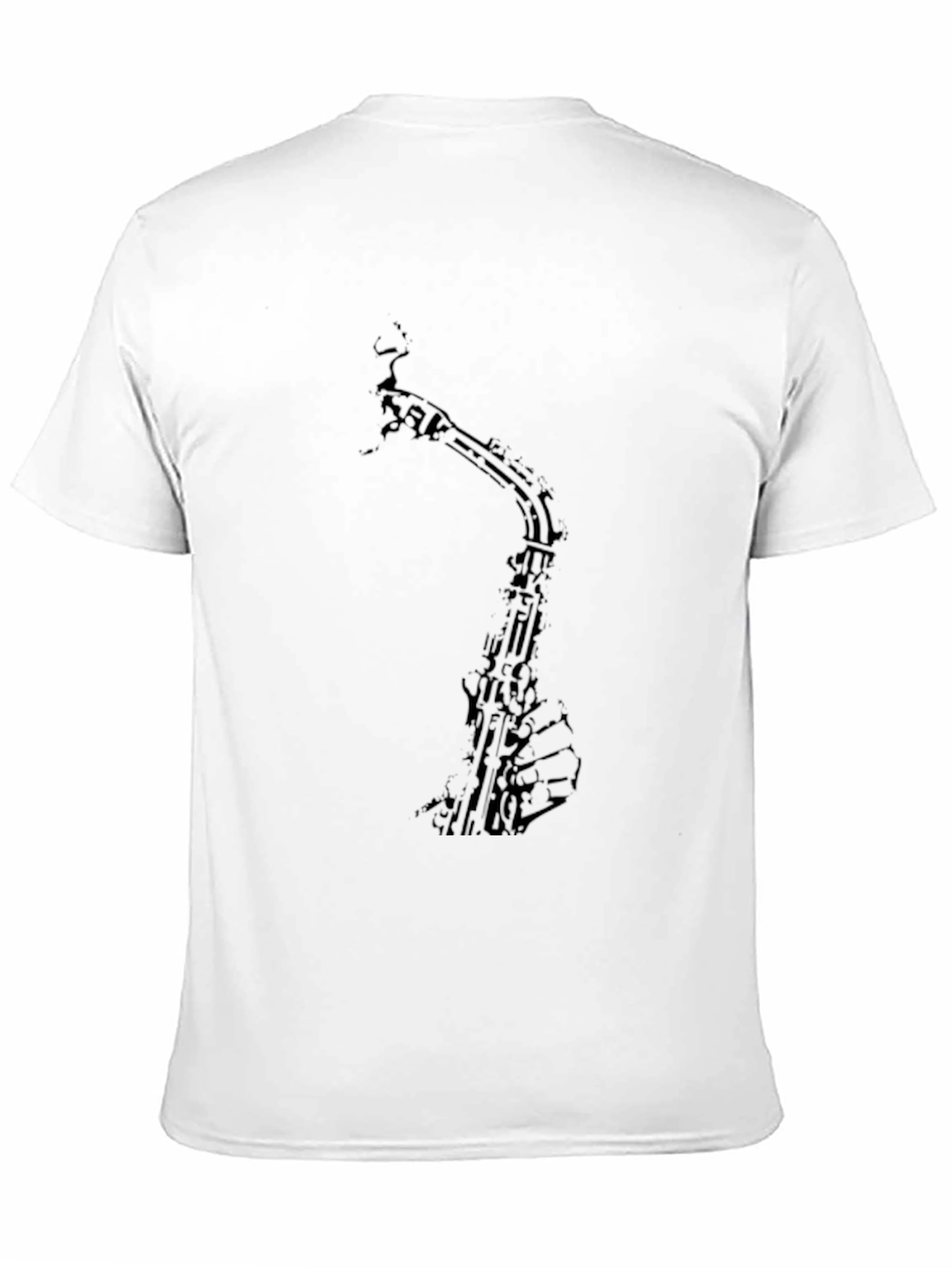 Saxophone Graphic T-Shirt - Music Lover Tee