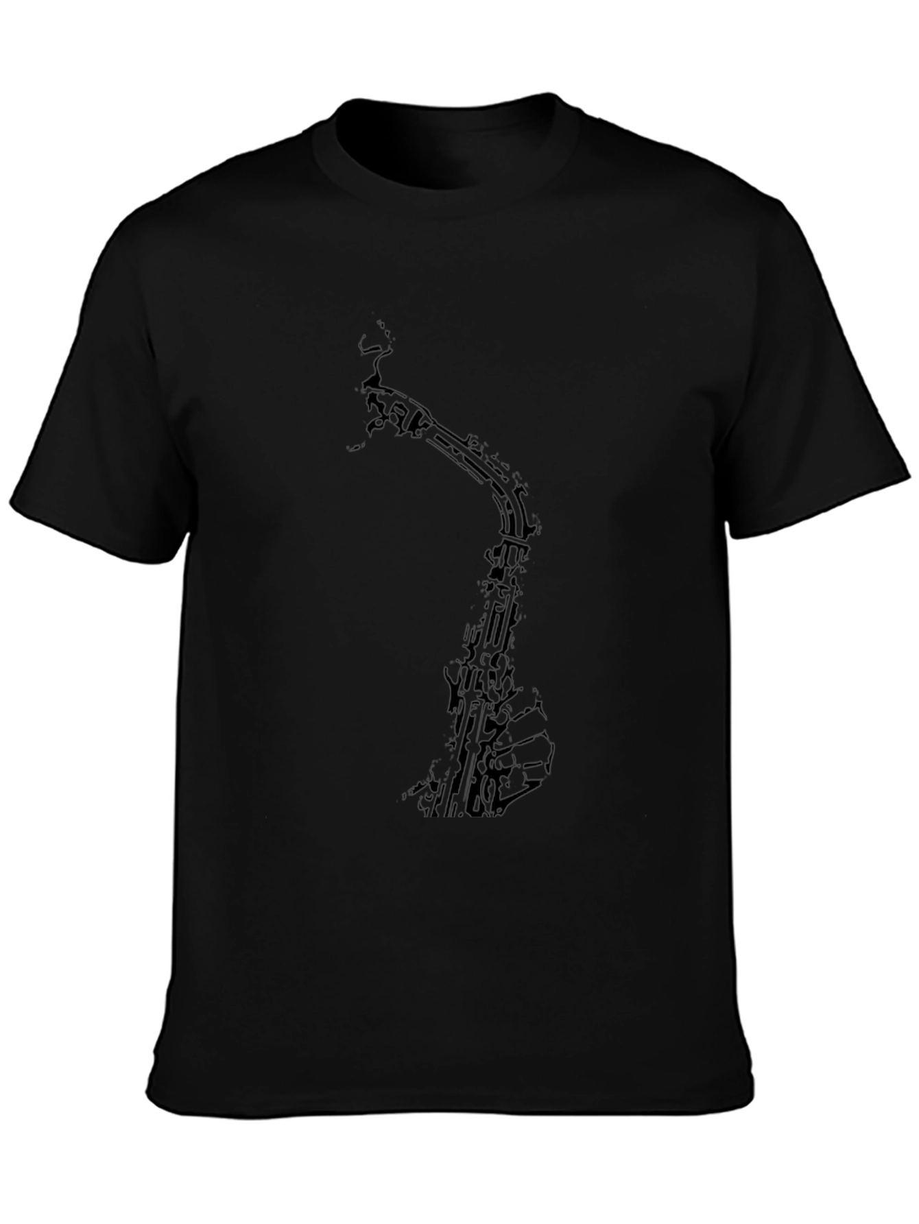 Saxophone Graphic T-Shirt - Music Lover Tee