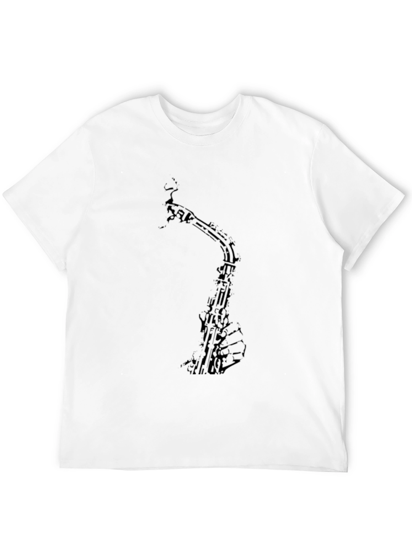Saxophone Graphic T-Shirt - Music Lover Tee