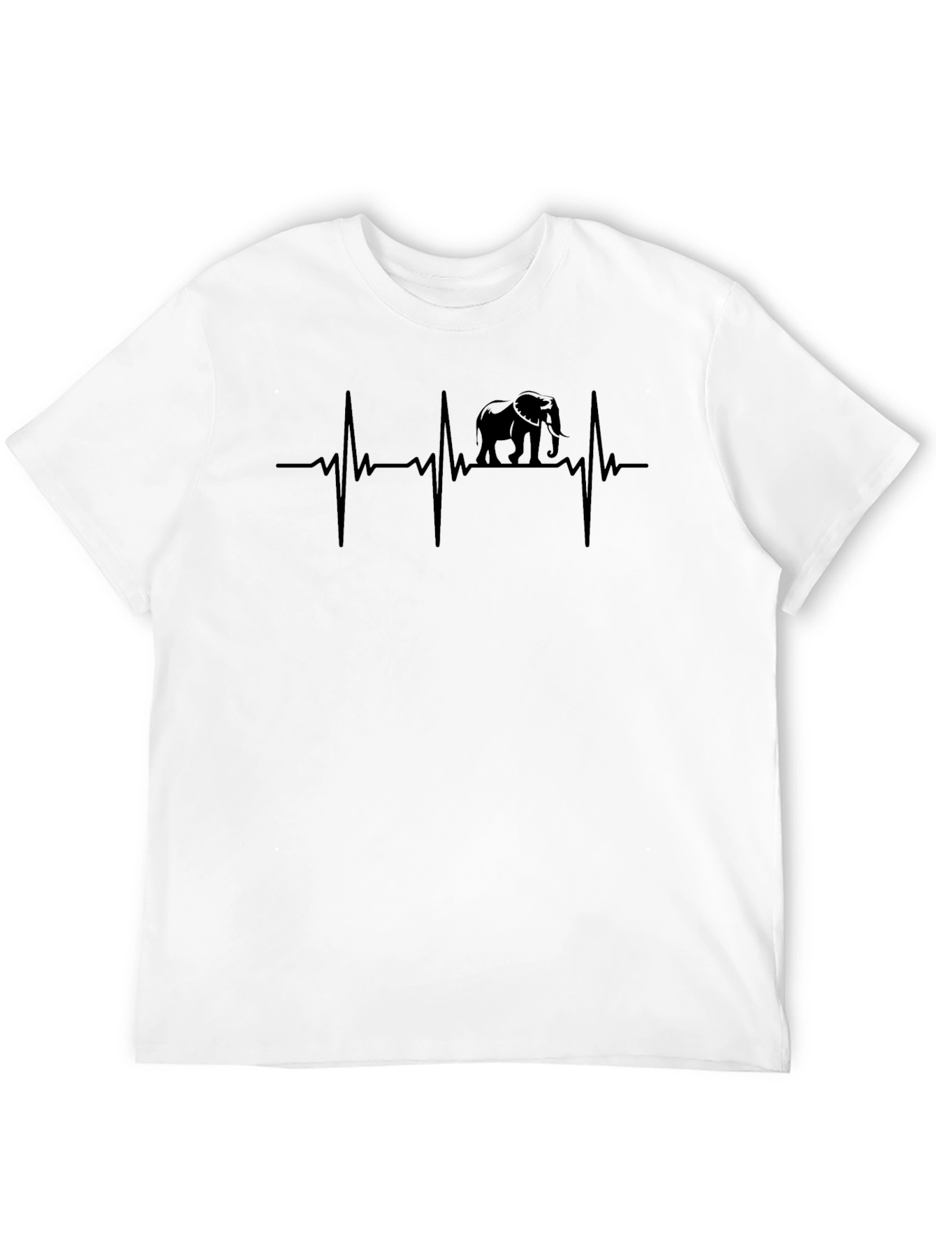 Elephant Heartbeat Graphic T-Shirt