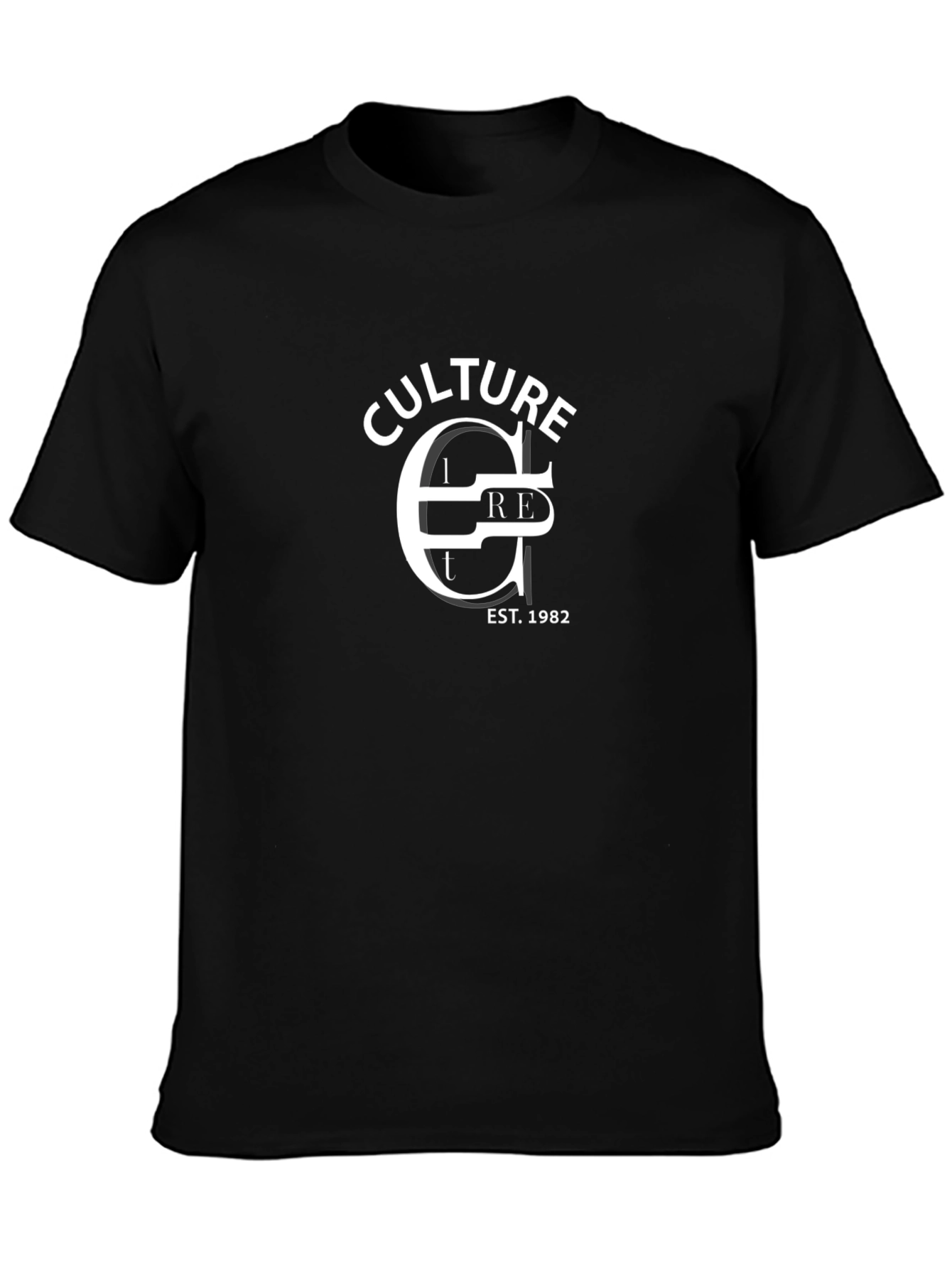 Culture Est. 1982 Black T-Shirt