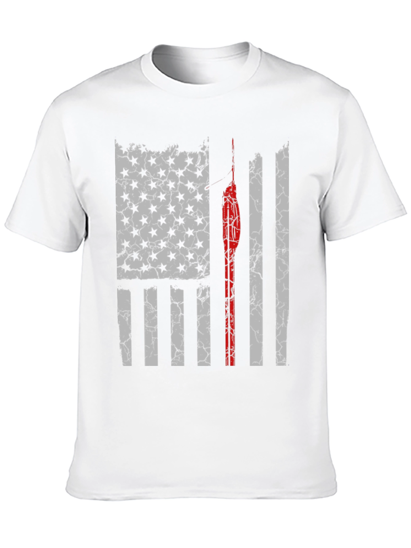 Distressed American Flag T-Shirt