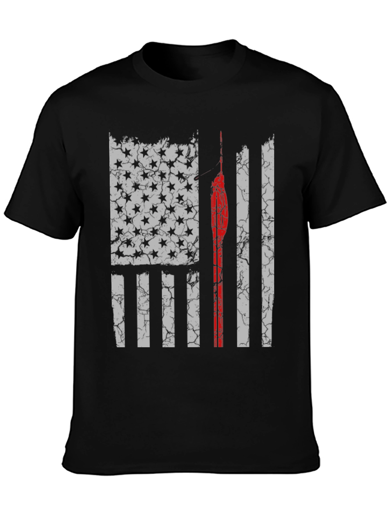Distressed American Flag T-Shirt