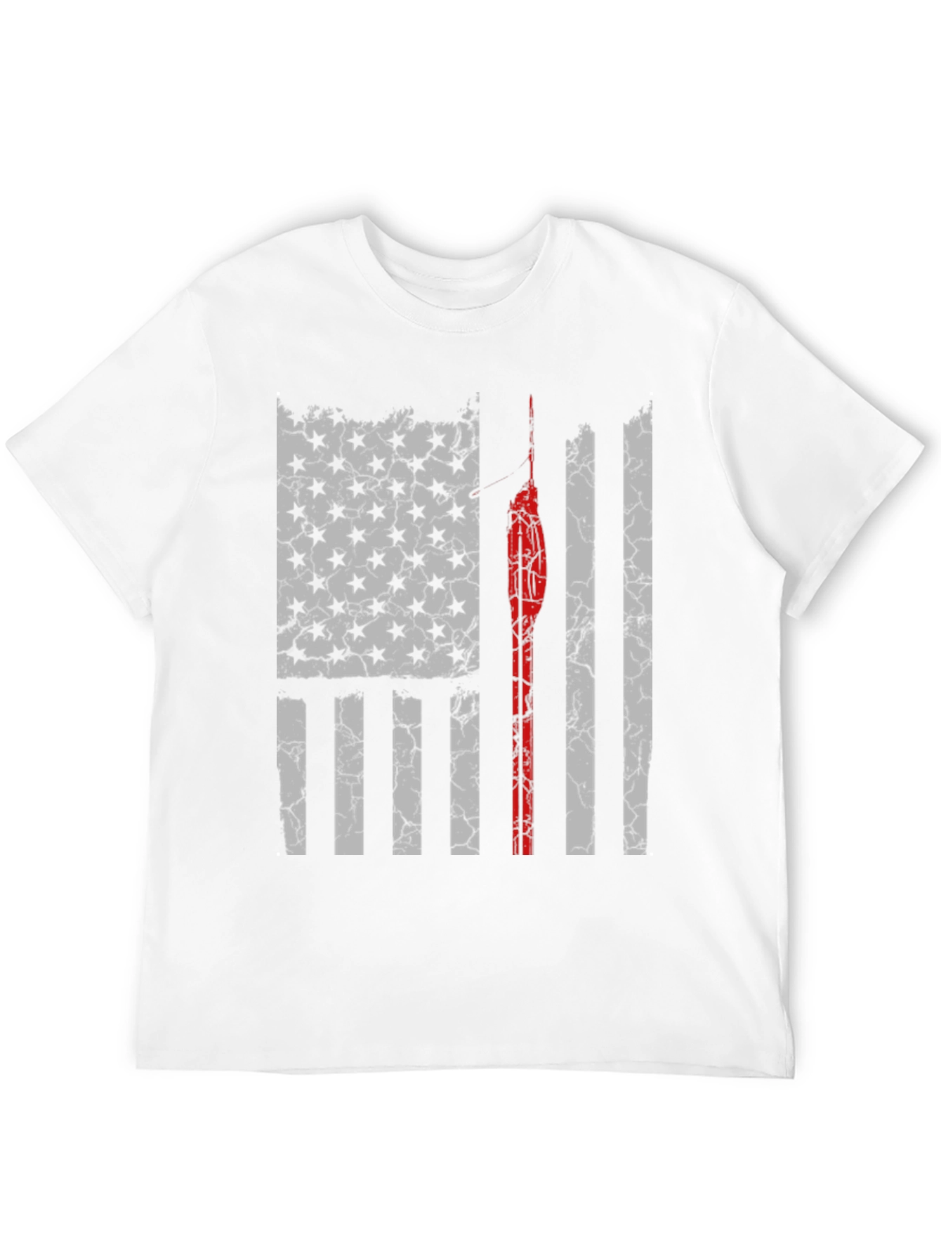Distressed American Flag T-Shirt